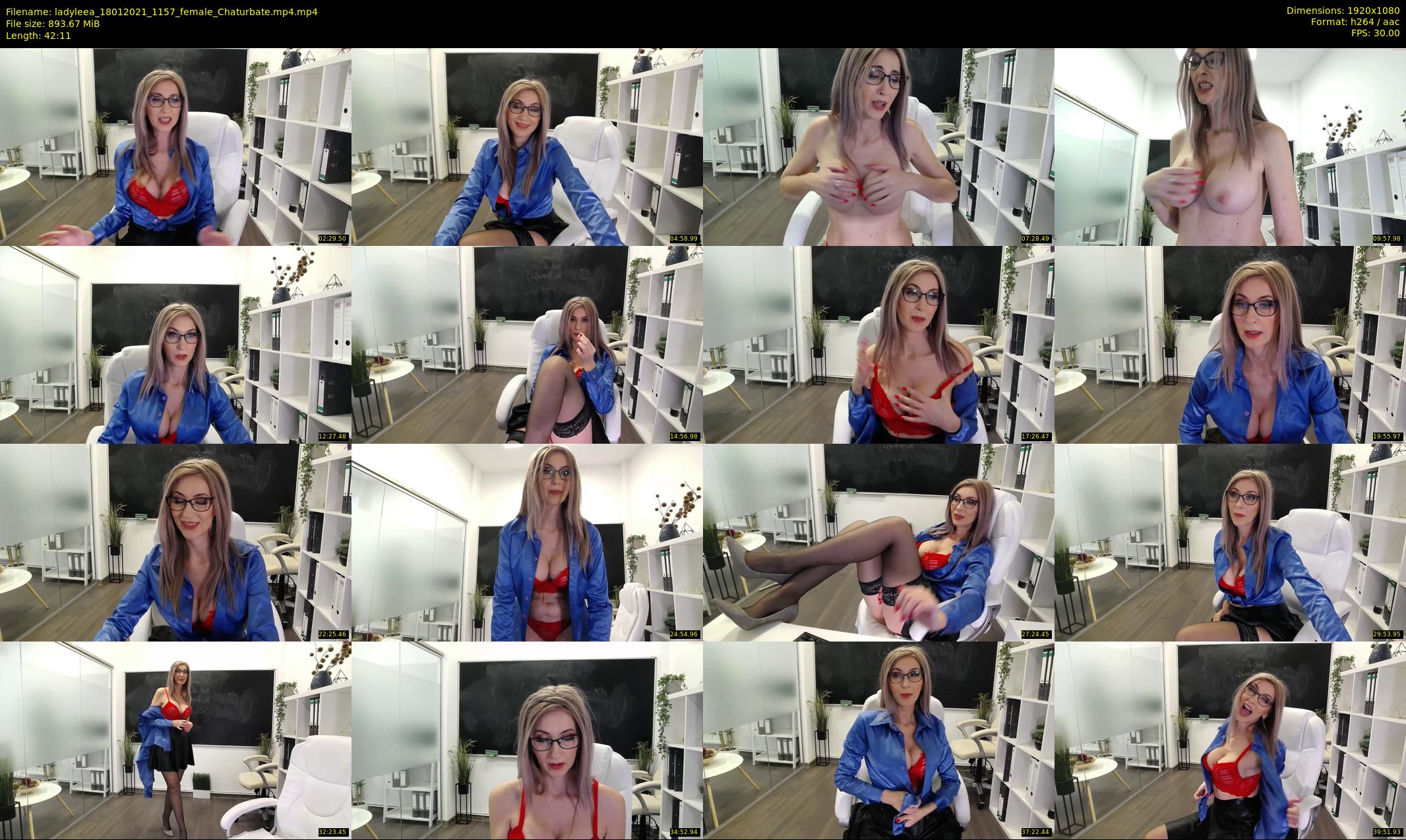 ladyleea — 43 minute Chaturbate female cam show recording, 1080p, Jan 18, 2021