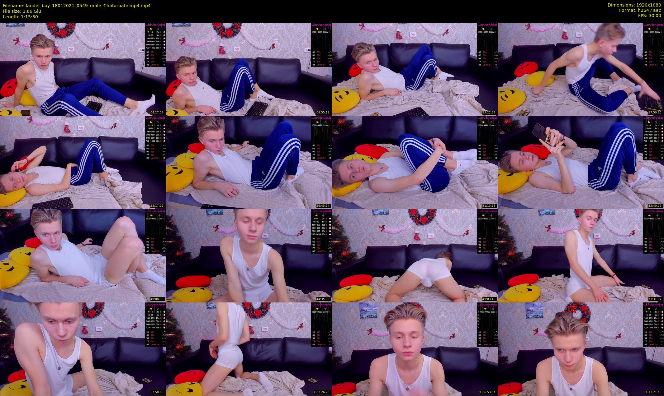 landel_boy — 76 minute Chaturbate male cam show recording, 1080p, Jan 18, 2021