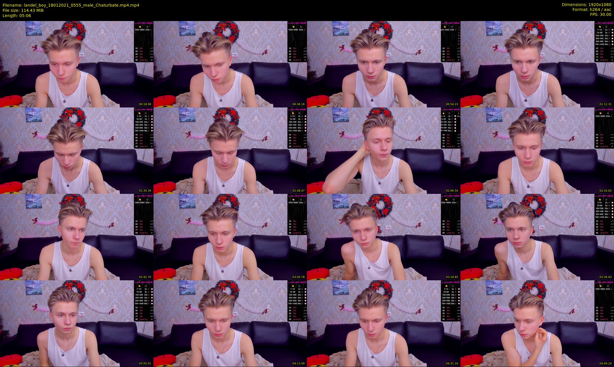 landel_boy — 6 minute Chaturbate male cam show recording, 1080p, Jan 18, 2021