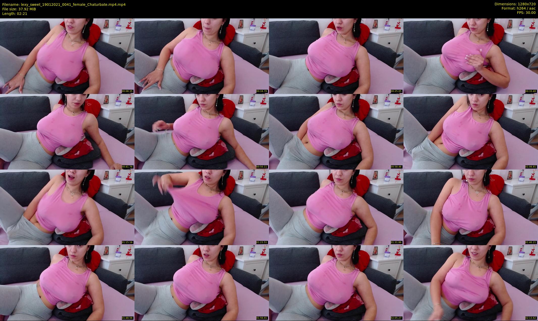 lexy_sweet — 3 minute Chaturbate female cam show recording, 720p, Jan 19, 2021