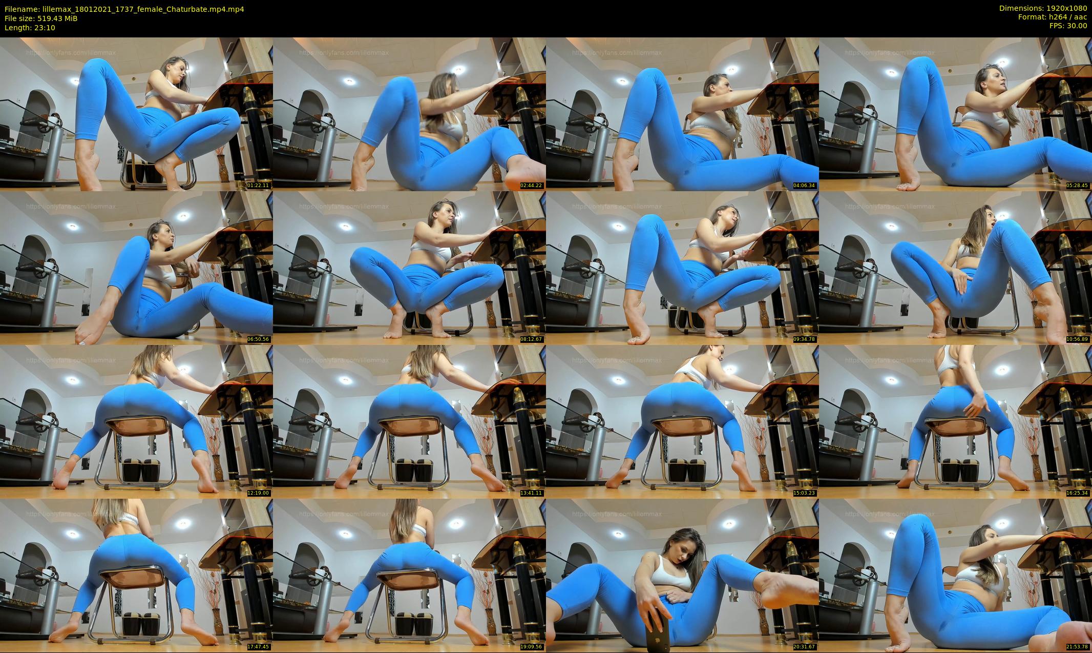 lillemax — 24 minute Chaturbate female cam show recording, 1080p, Jan 18, 2021
