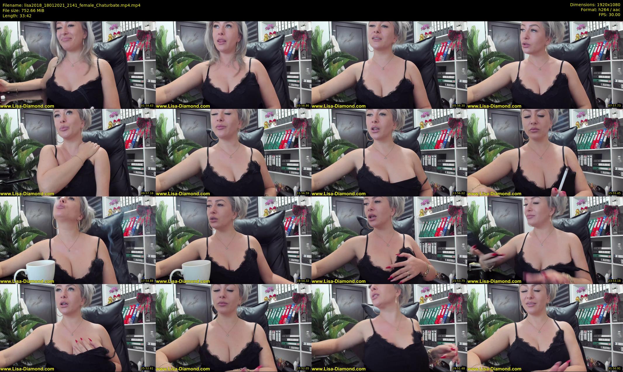 lisa2018 — 34 minute Chaturbate female cam show recording, 1080p, Jan 18, 2021