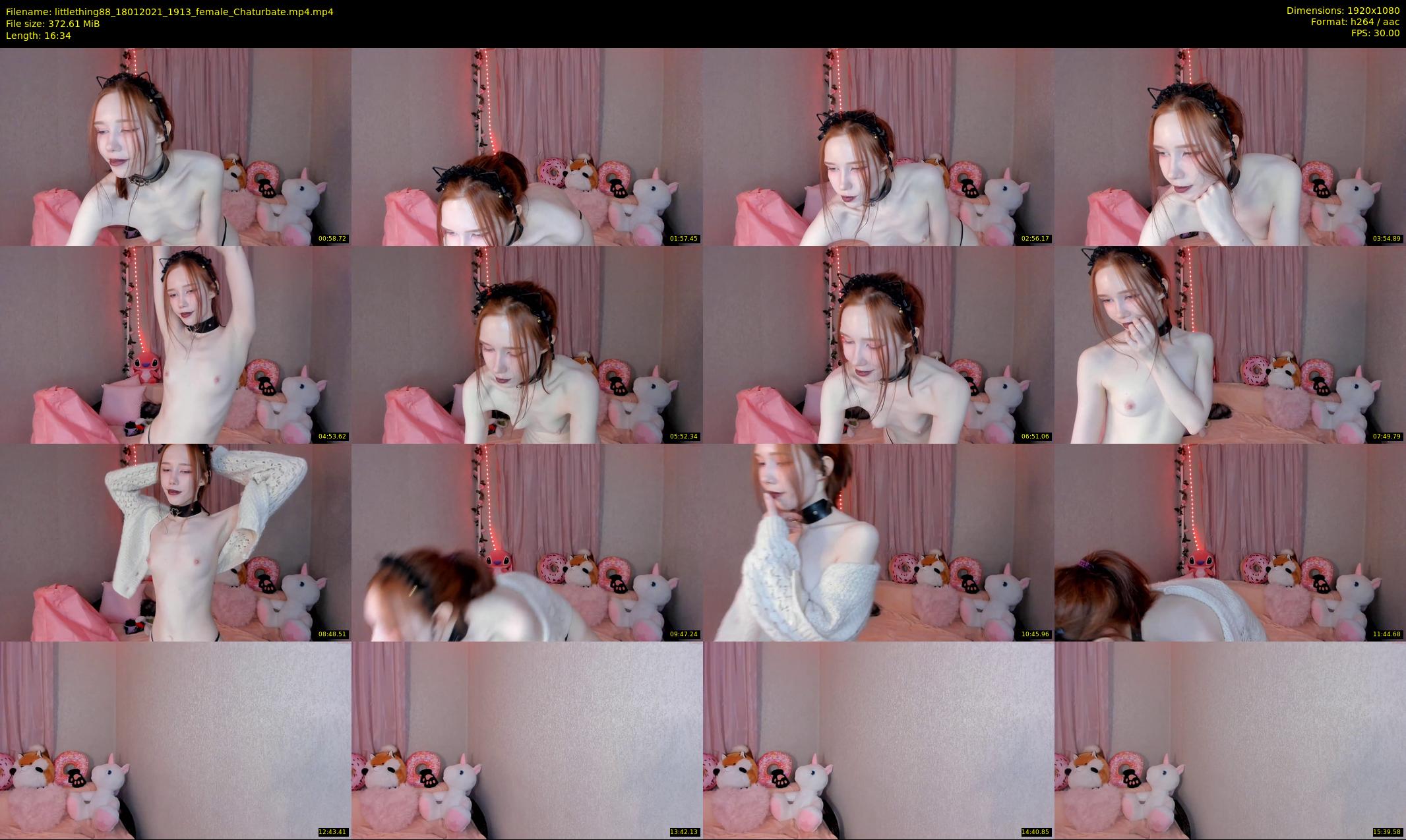 littlething88 — 17 minute Chaturbate female cam show recording, 1080p, Jan 18, 2021