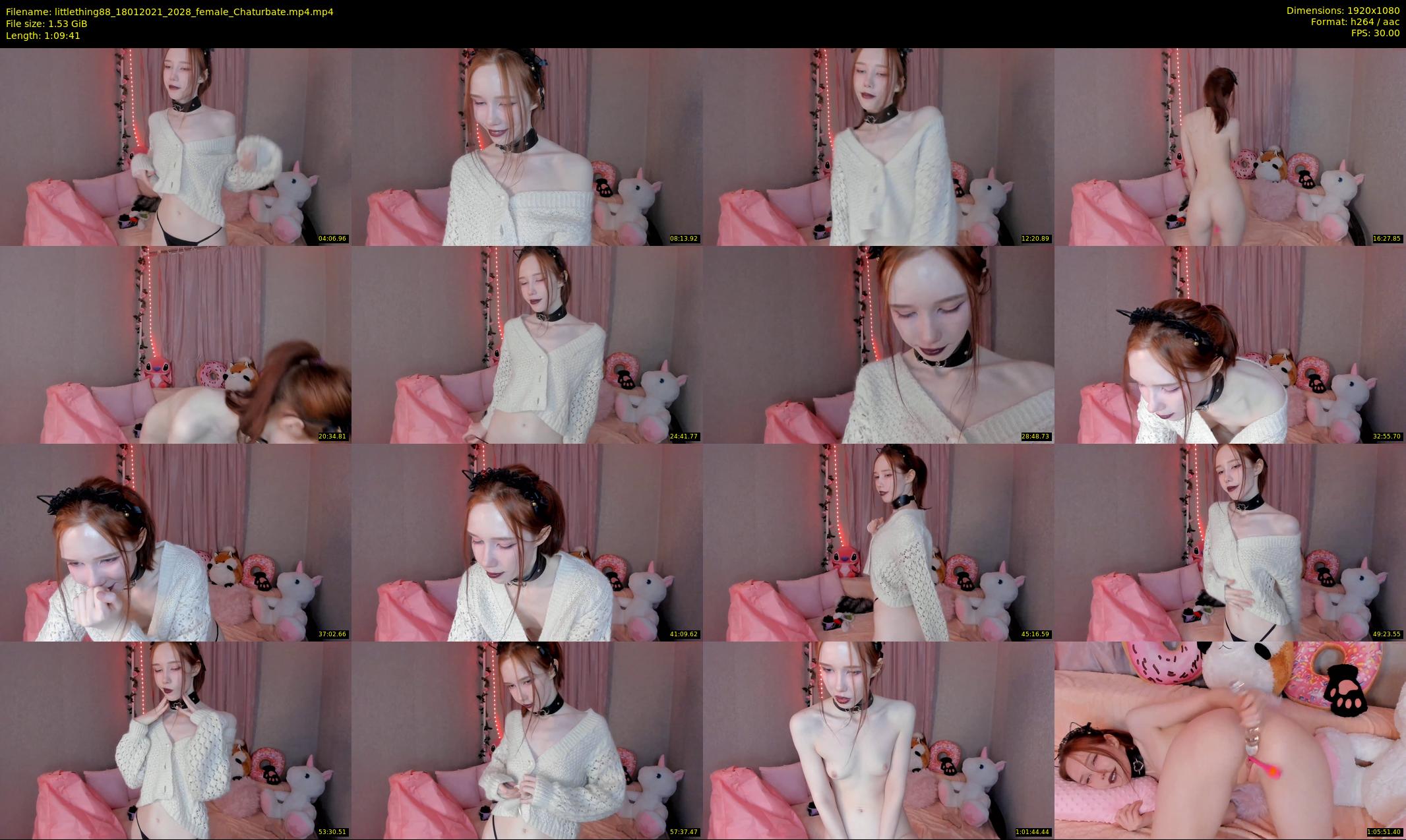 littlething88 — 70 minute Chaturbate female cam show recording, 1080p, Jan 18, 2021
