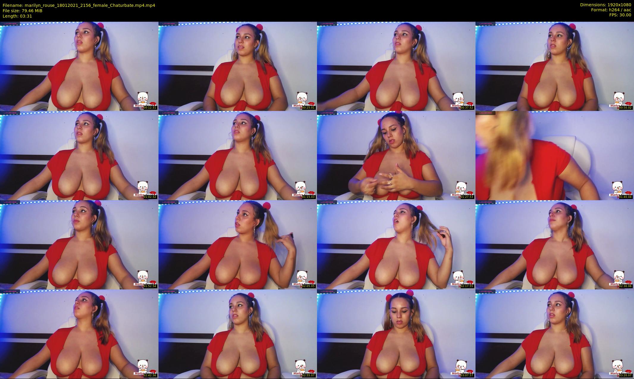 marilyn_rouse — 4 minute Chaturbate female cam show recording, 1080p, Jan 18, 2021