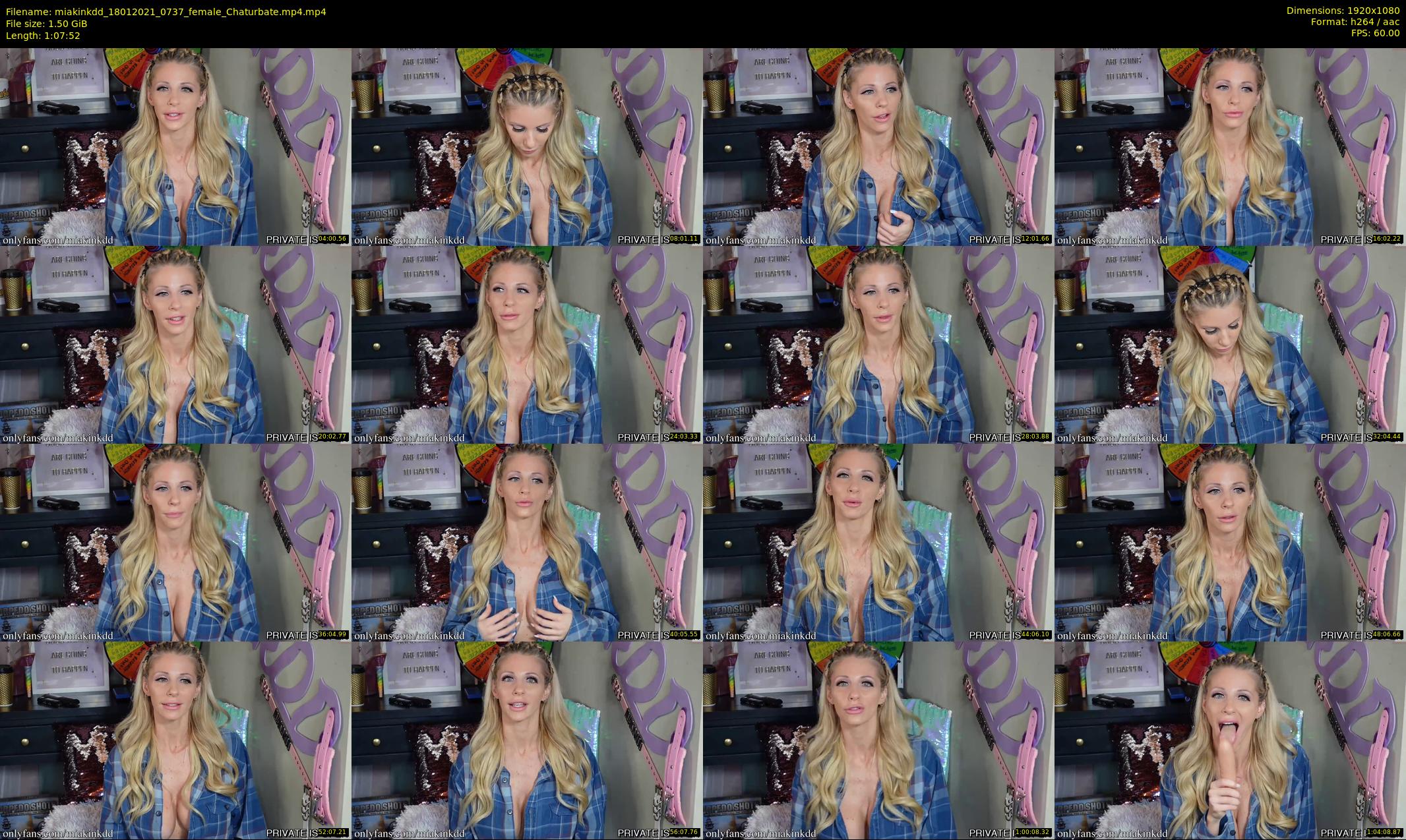 miakinkdd — 68 minute Chaturbate female cam show recording, 1080p, Jan 18, 2021