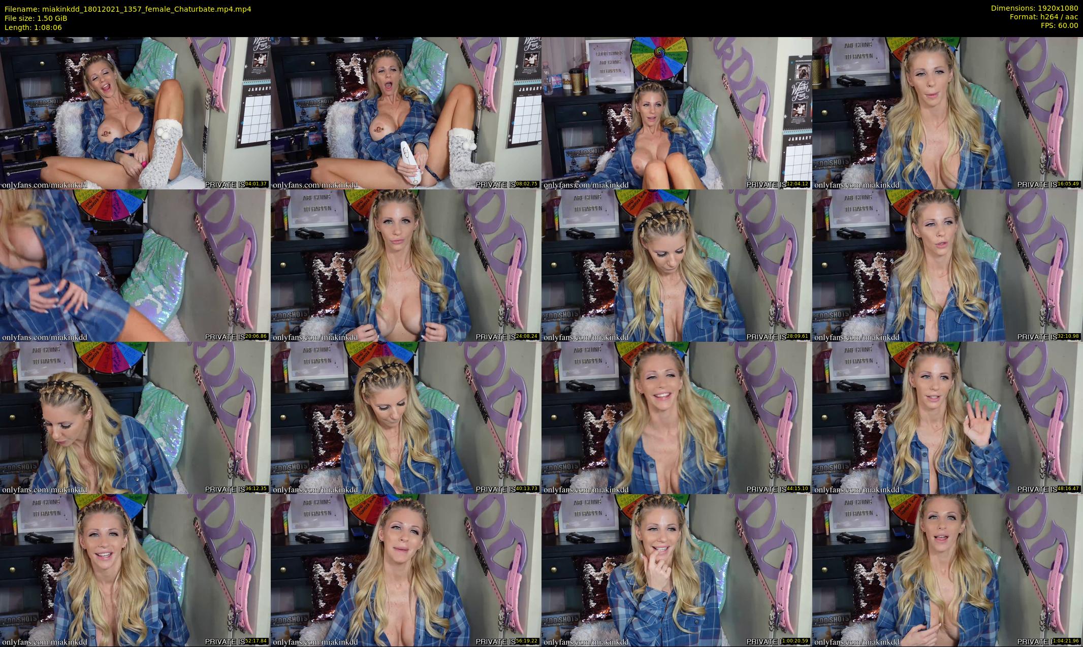 miakinkdd — 69 minute Chaturbate female cam show recording, 1080p, Jan 18, 2021