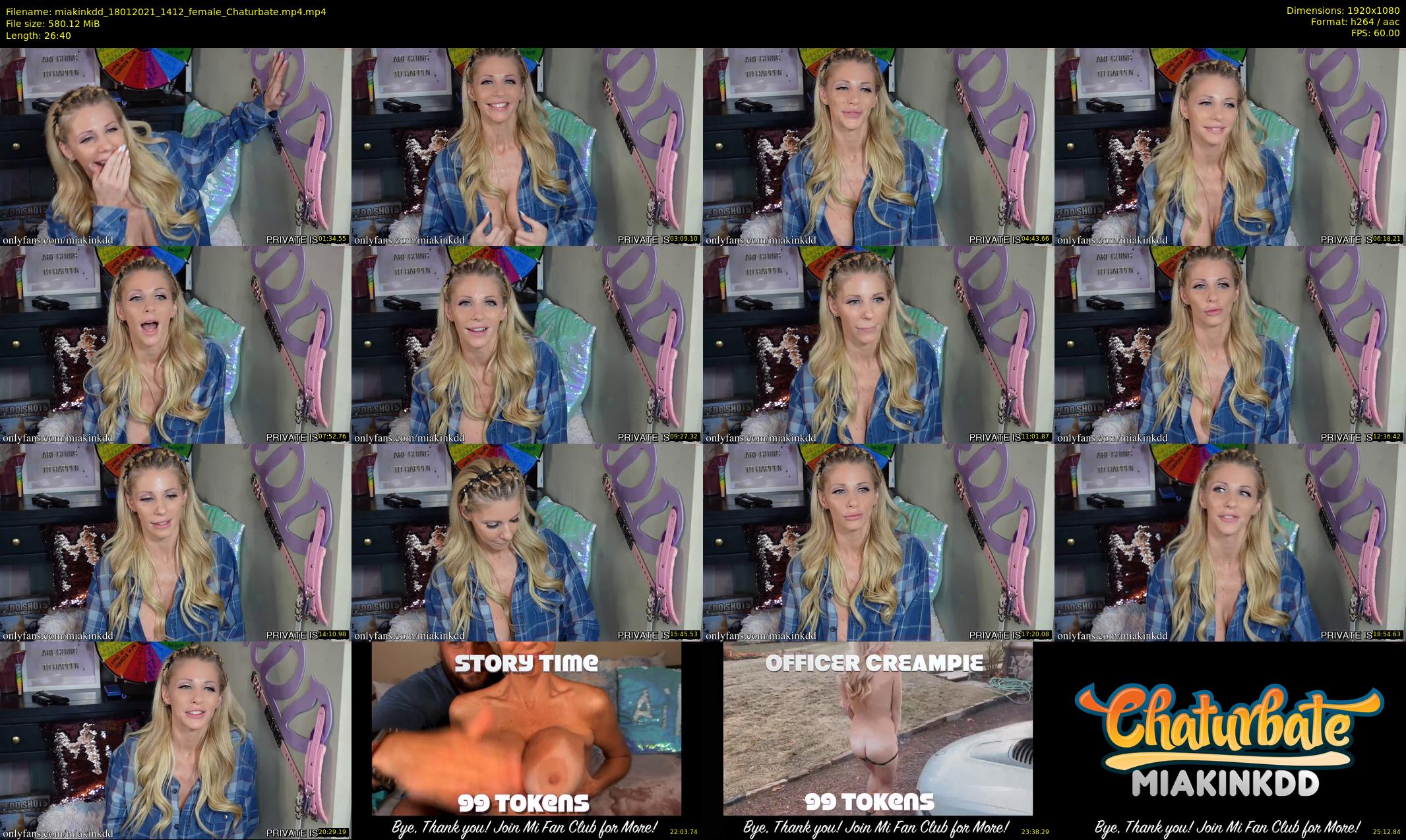 miakinkdd — 27 minute Chaturbate female cam show recording, 1080p, Jan 18, 2021