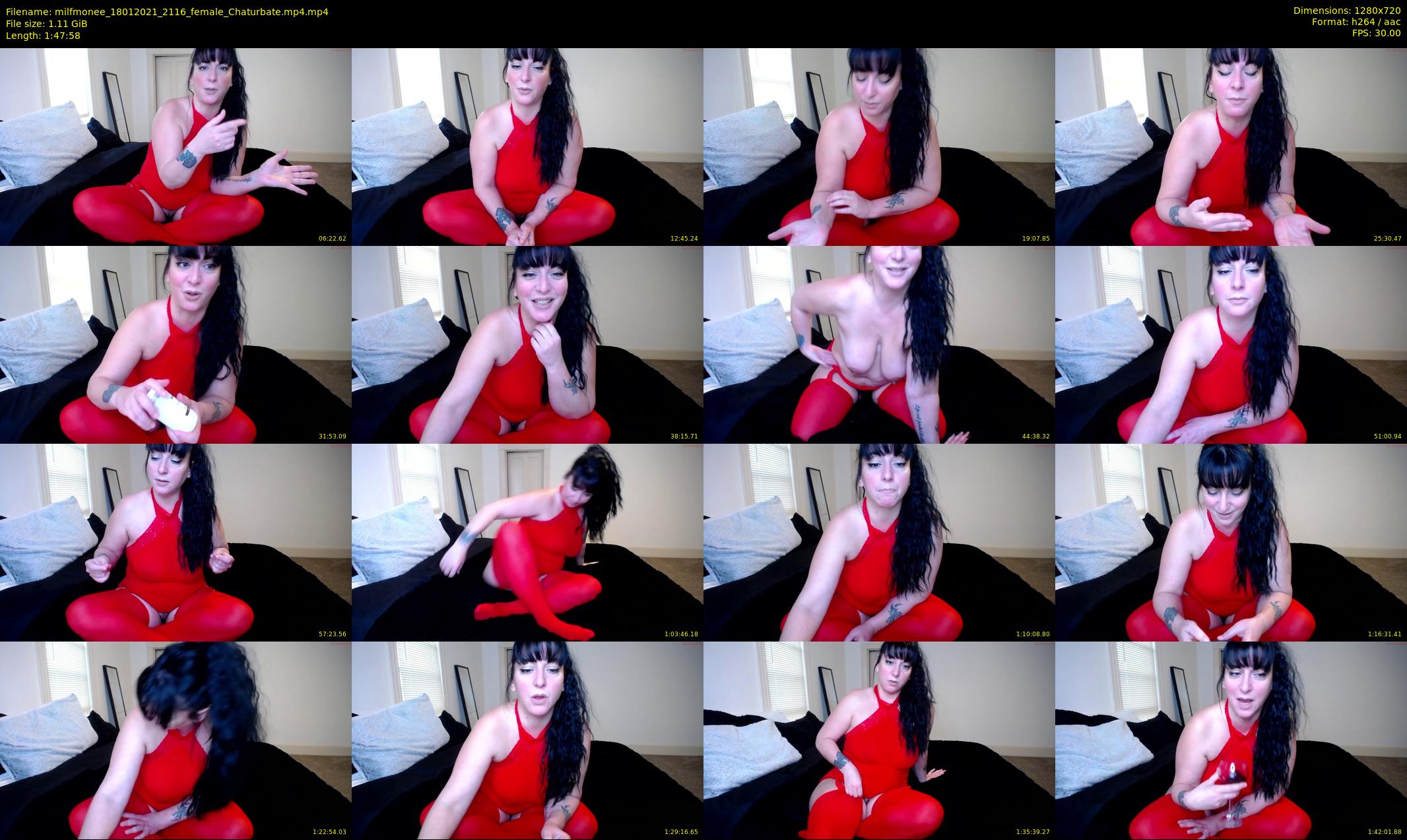 milfmonee — 108 minute Chaturbate female cam show recording, 720p, Jan 18, 2021