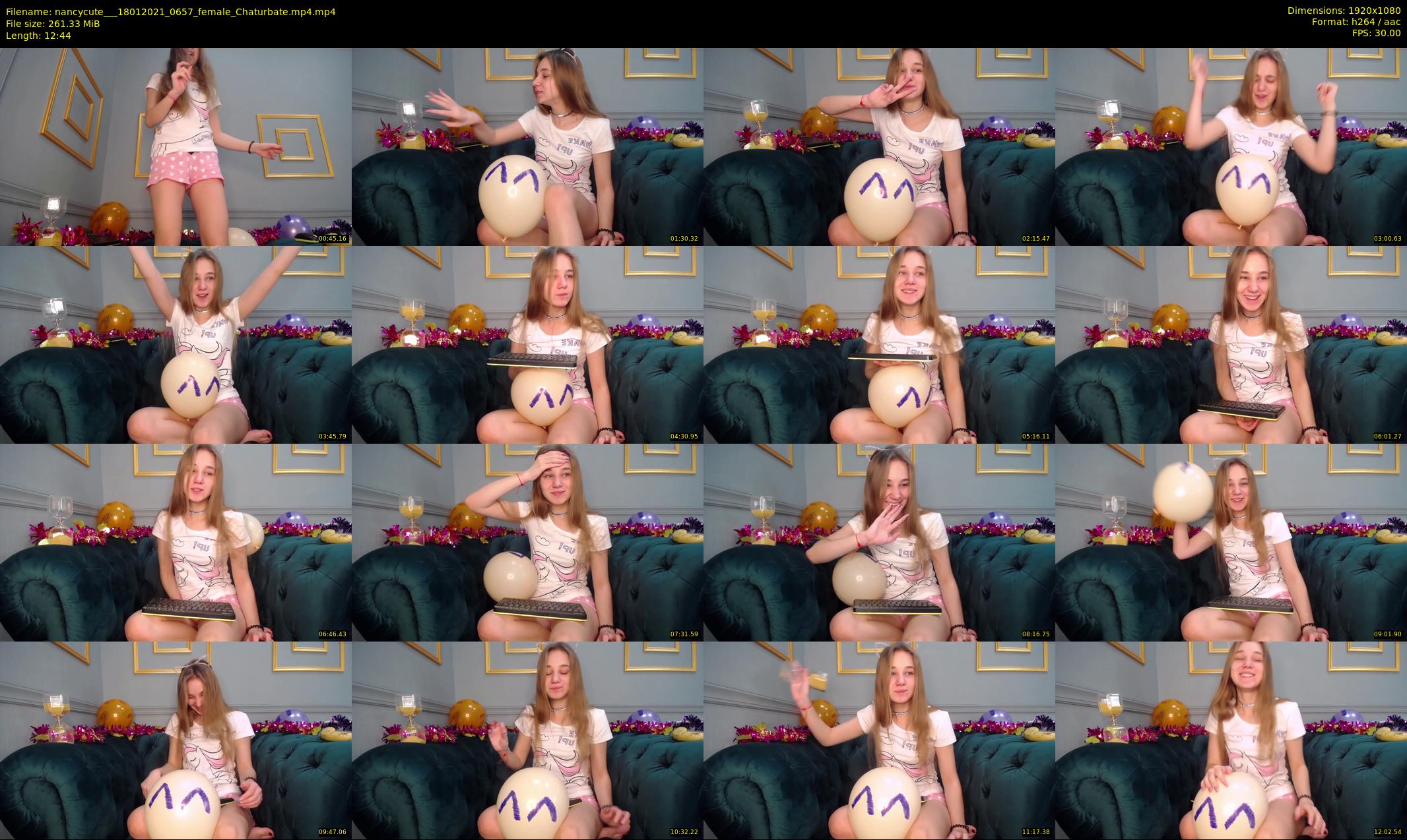 nancycute__ — 13 minute Chaturbate female cam show recording, 1080p, Jan 18, 2021