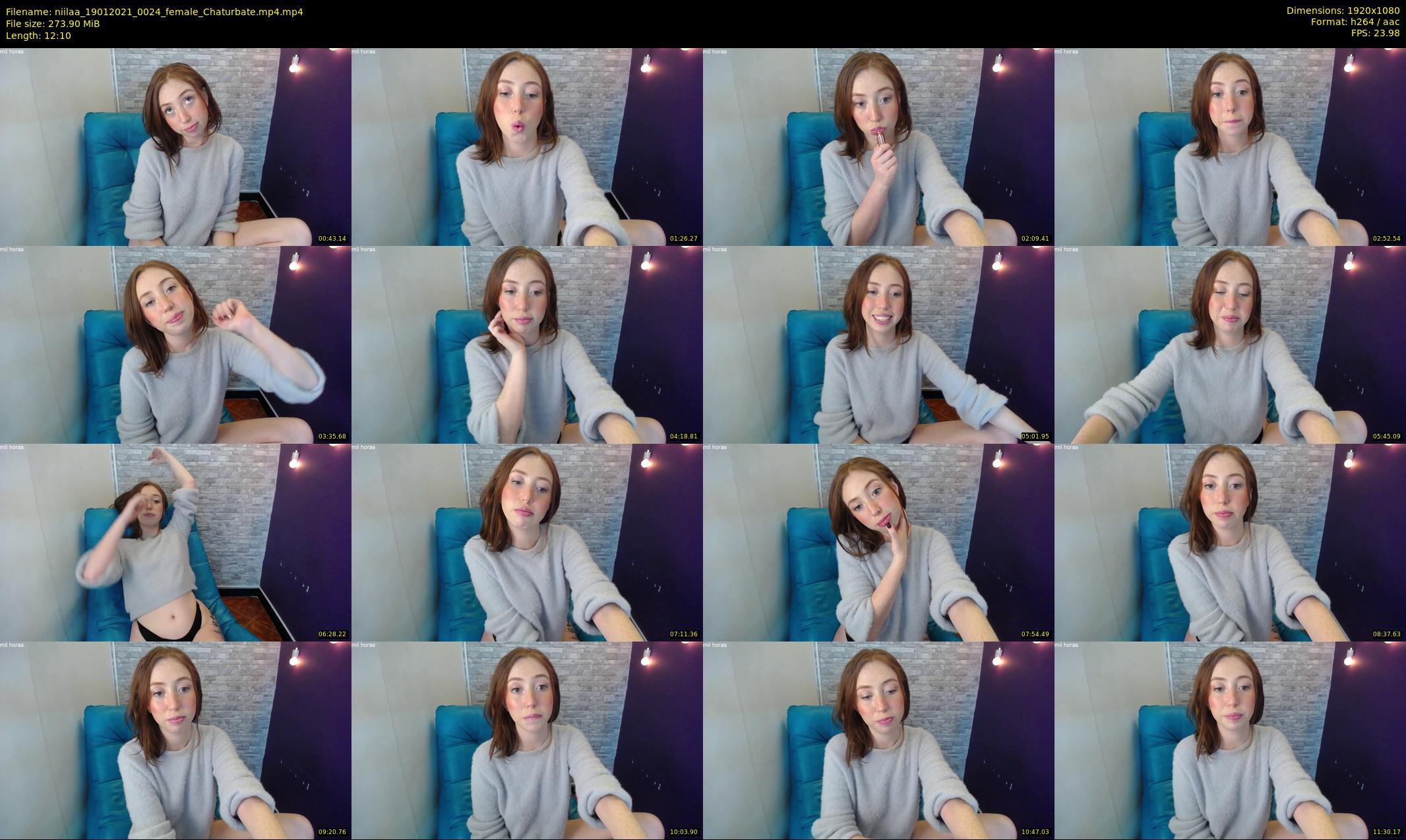 niilaa — 13 minute Chaturbate female cam show recording, 1080p, Jan 19, 2021