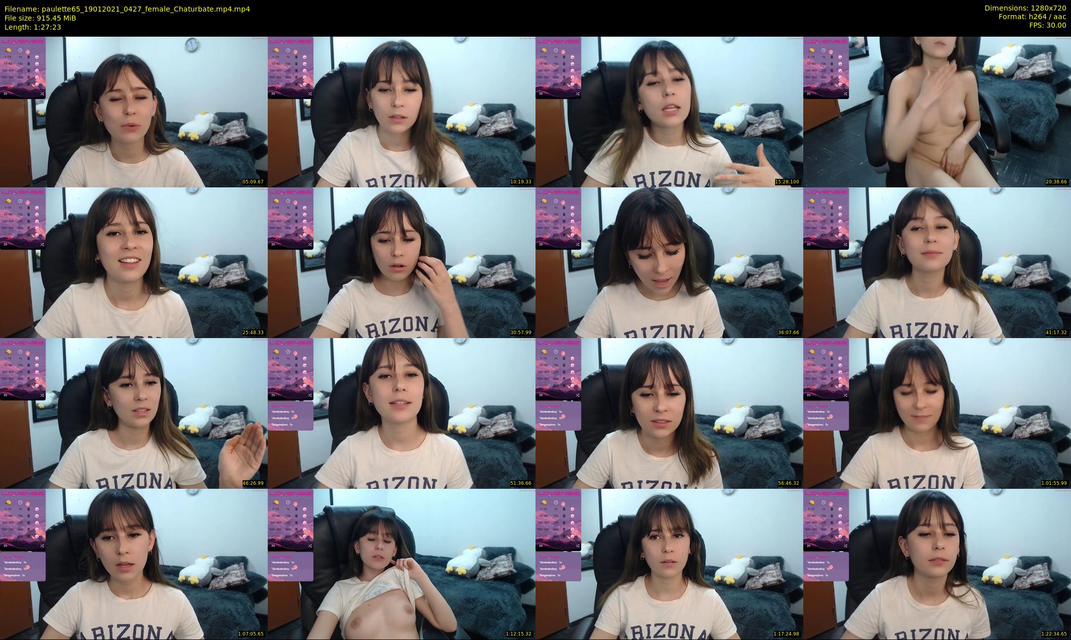 paulette65 — 88 minute Chaturbate female cam show recording, 720p, Jan 19, 2021
