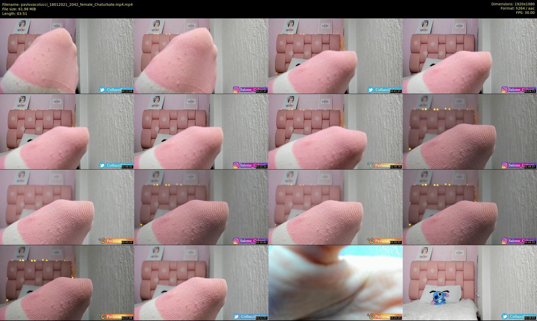 pavlovacolucci — 4 minute Chaturbate female cam show recording, 1080p, Jan 18, 2021