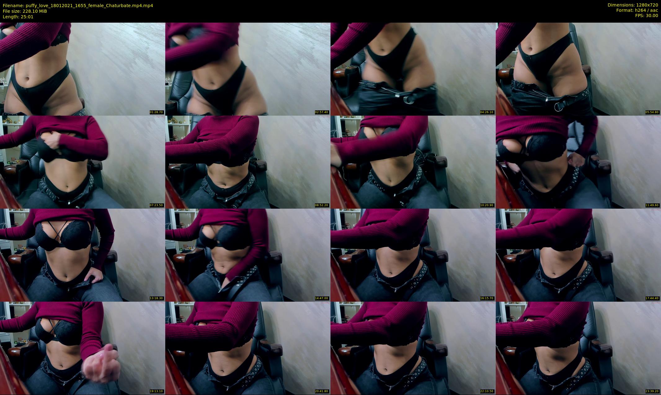 puffy_love — 26 minute Chaturbate female cam show recording, 720p, Jan 18, 2021