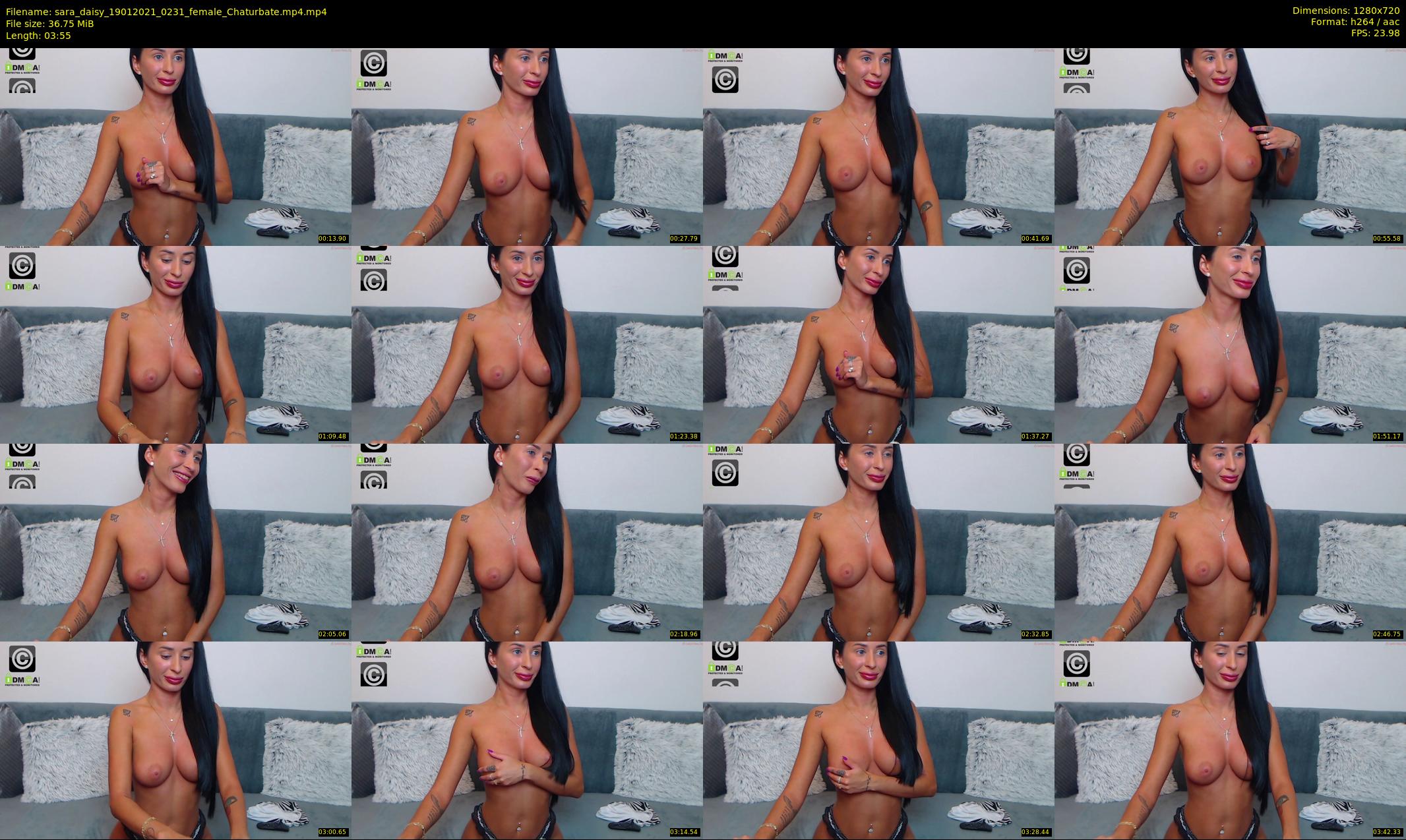 sara_daisy — 4 minute Chaturbate female cam show recording, 720p, Jan 19, 2021