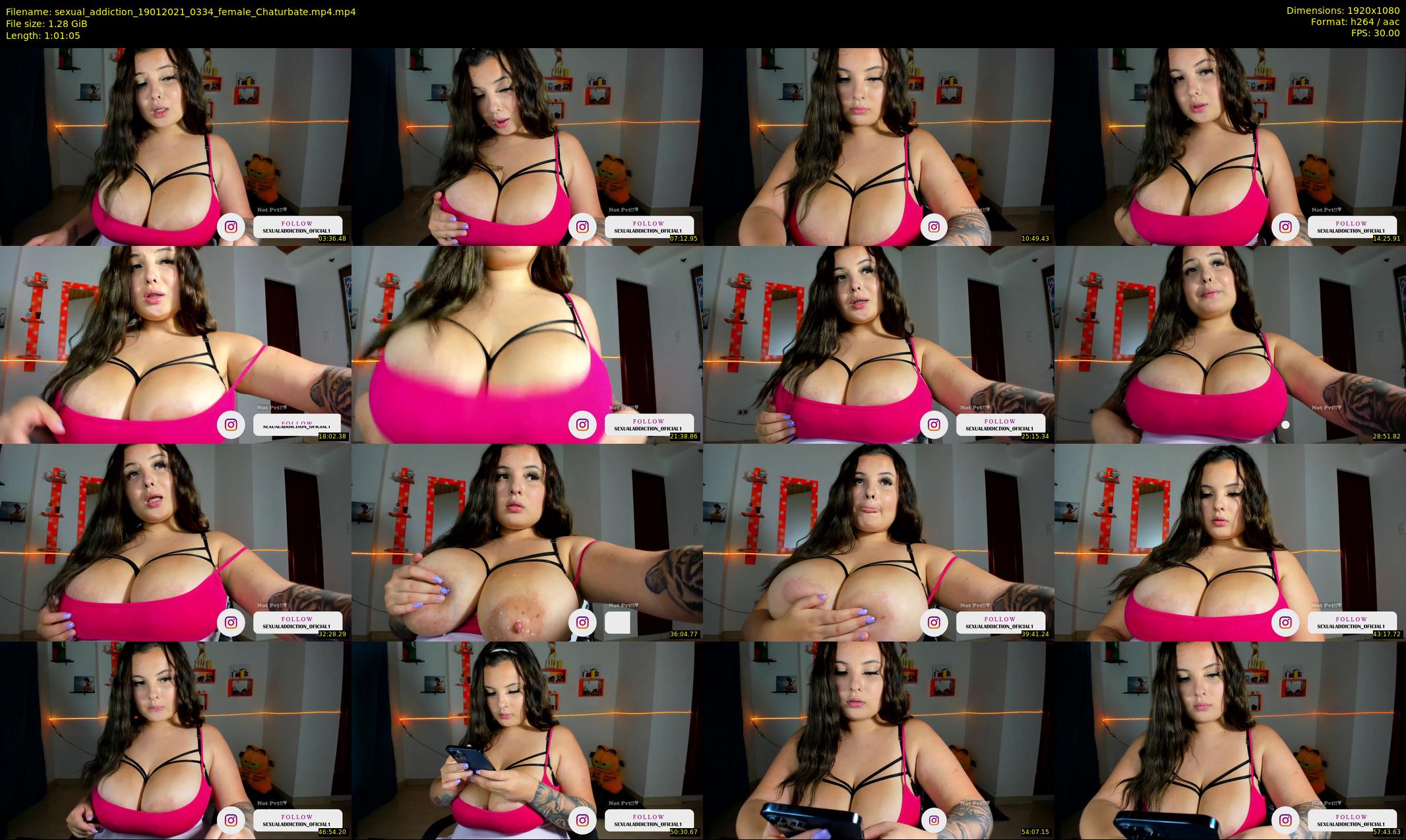 sexual_addiction — 62 minute Chaturbate couple cam show recording, 1080p, Jan 19, 2021