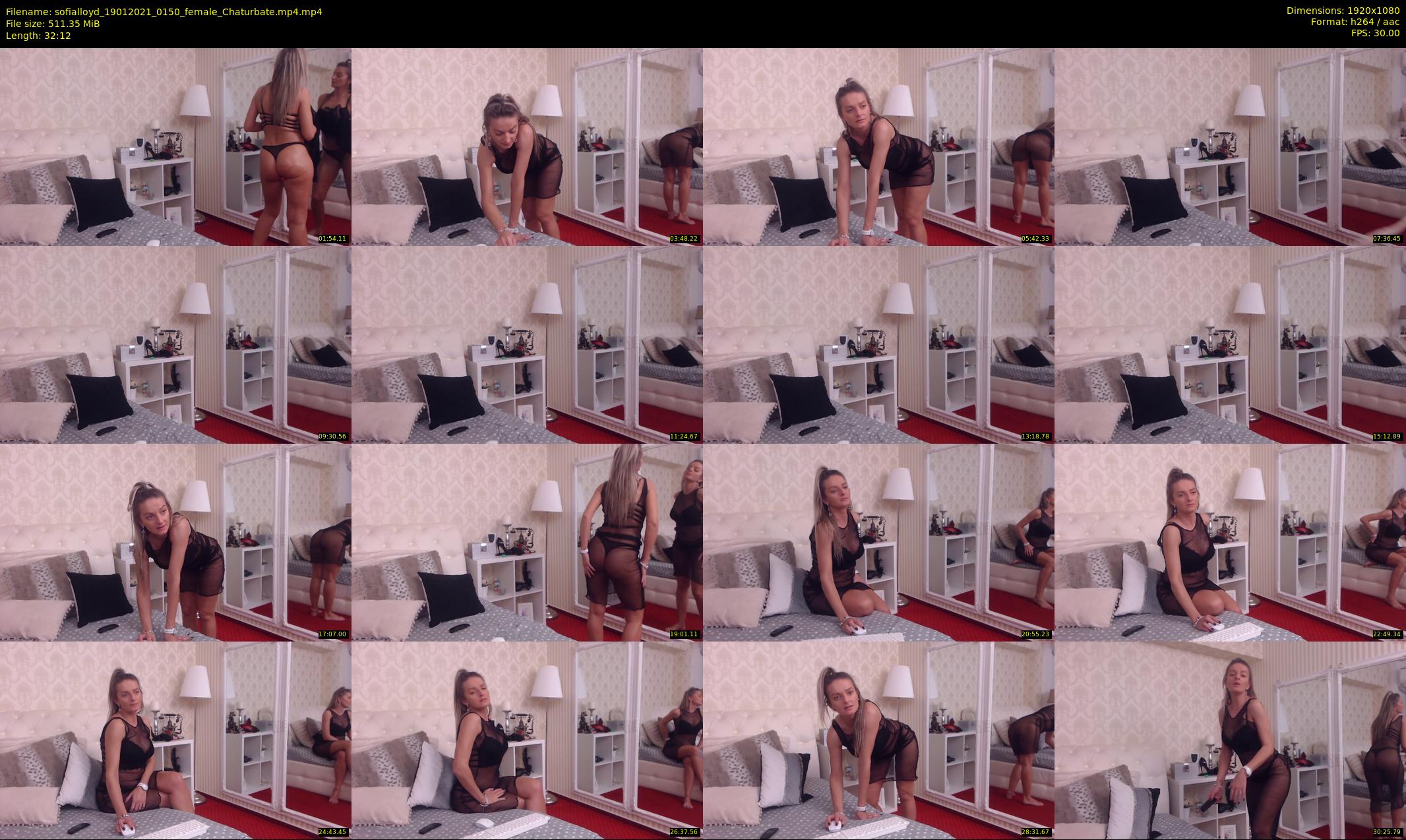 sofialloyd — 33 minute Chaturbate female cam show recording, 1080p, Jan 19, 2021