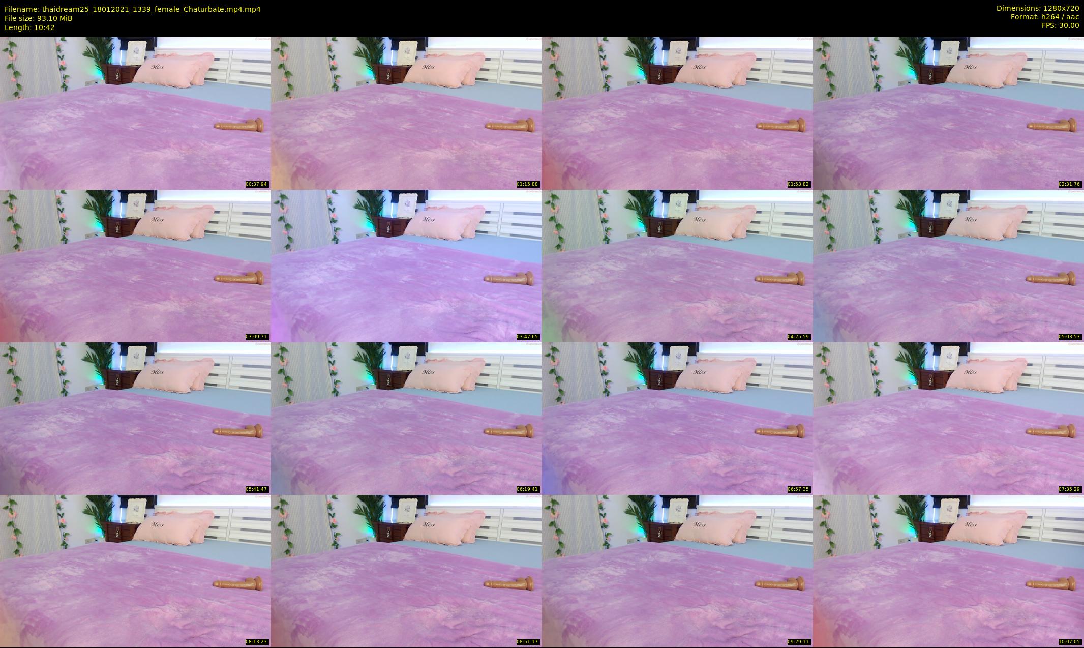 thaidream25 — 11 minute Chaturbate female cam show recording, 720p, Jan 18, 2021