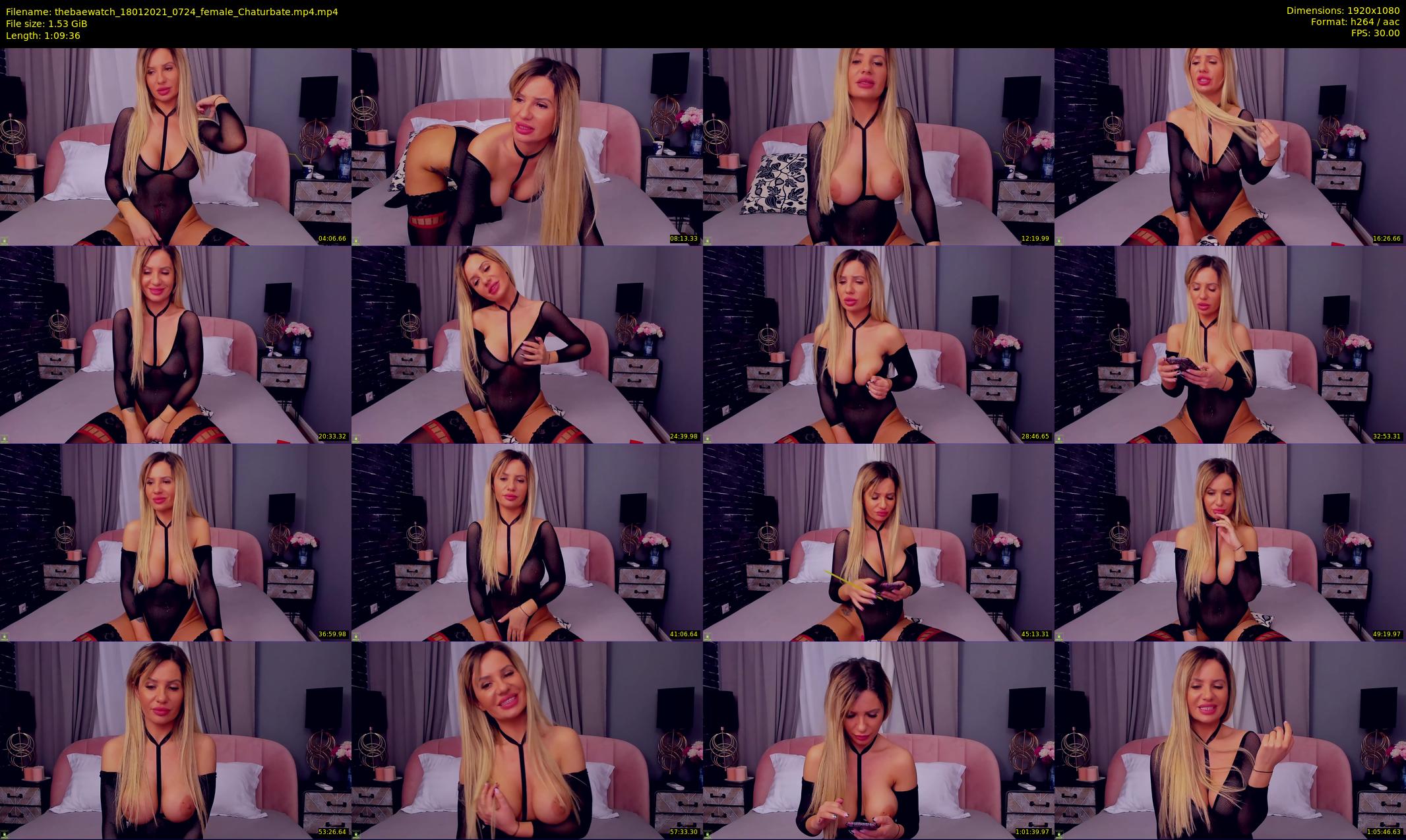 thebaewatch — 70 minute Chaturbate female cam show recording, 1080p, Jan 18, 2021