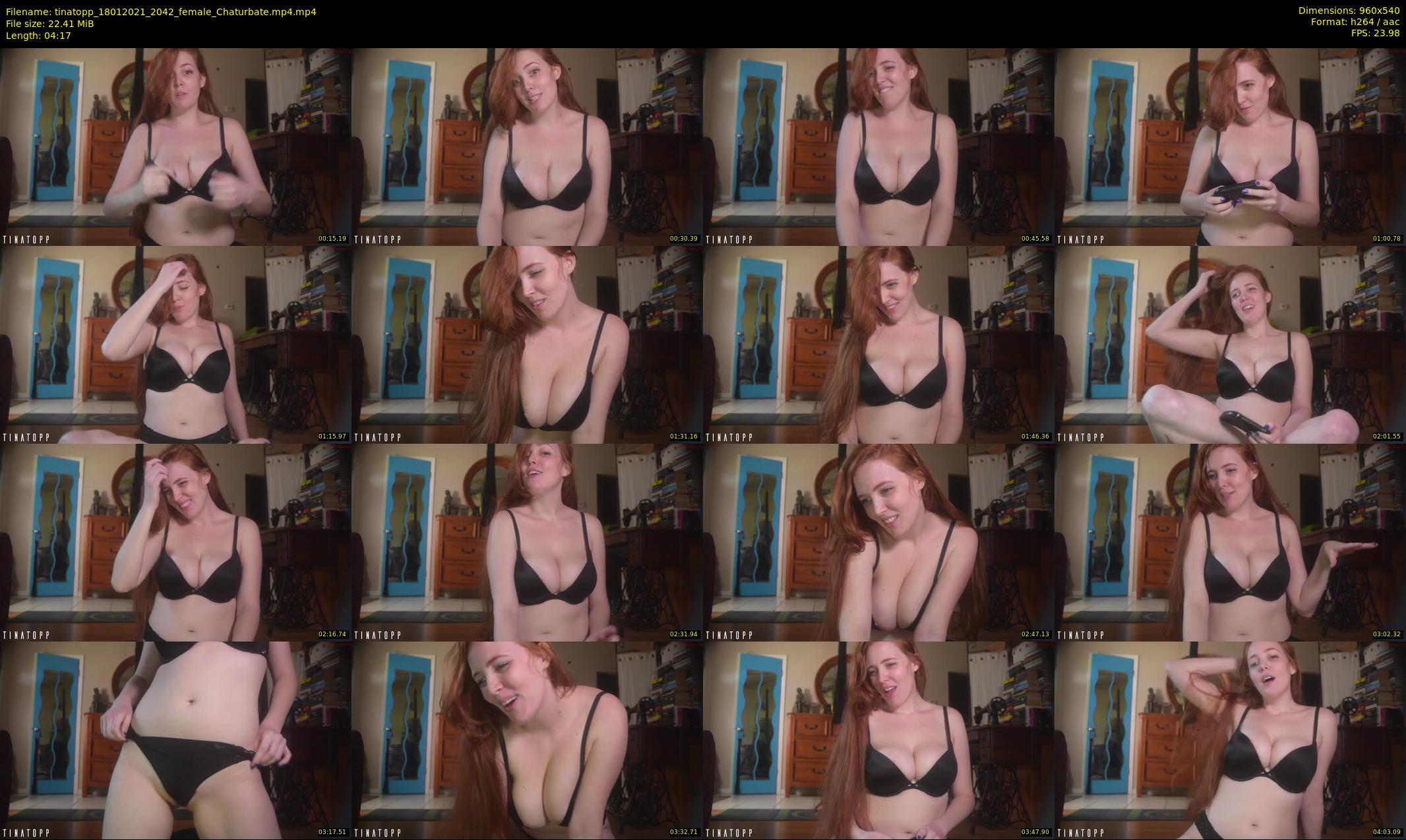 tinatopp — 5 minute Chaturbate female cam show recording, 480p, Jan 18, 2021