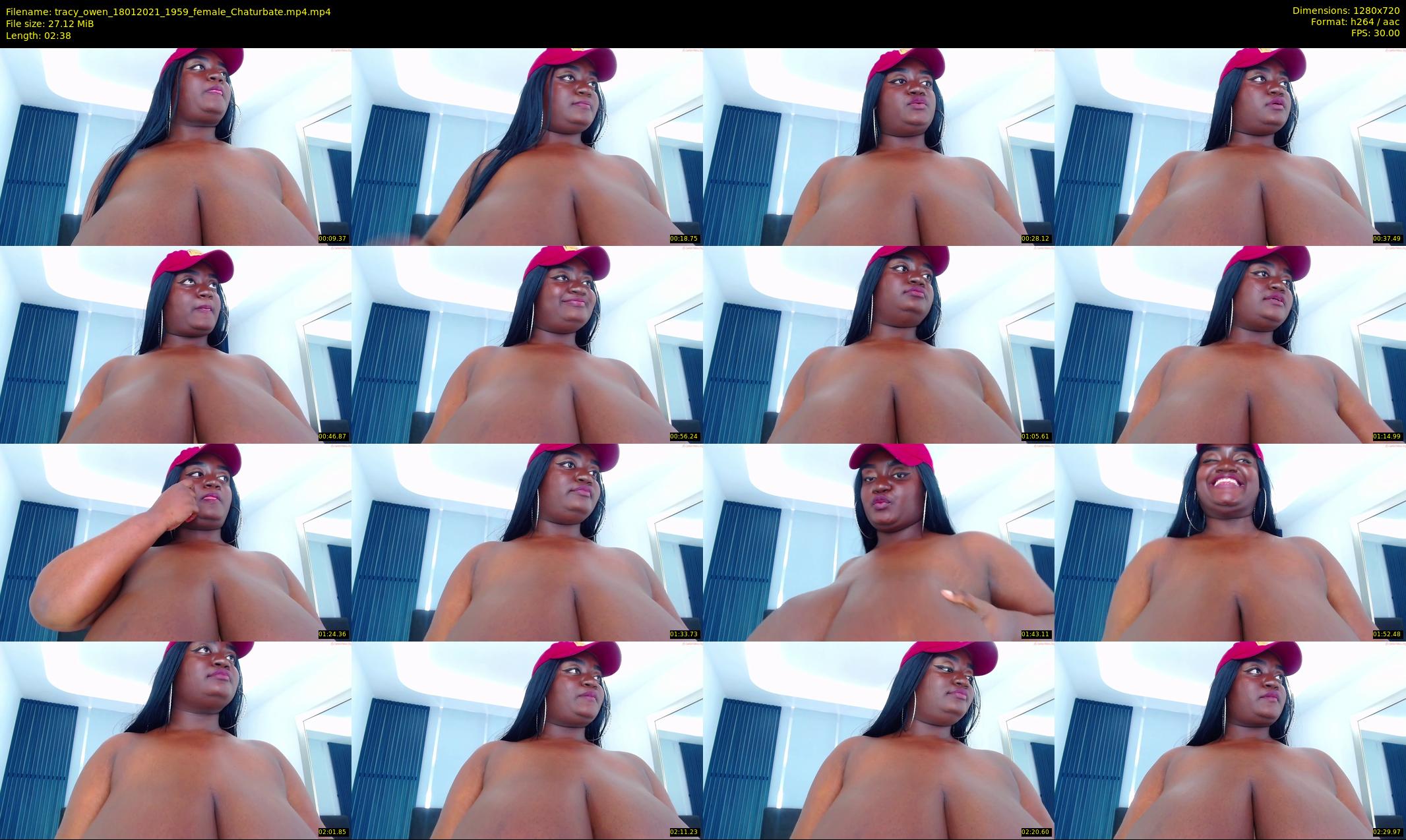 tracy_owen — 3 minute Chaturbate female cam show recording, 720p, Jan 18, 2021
