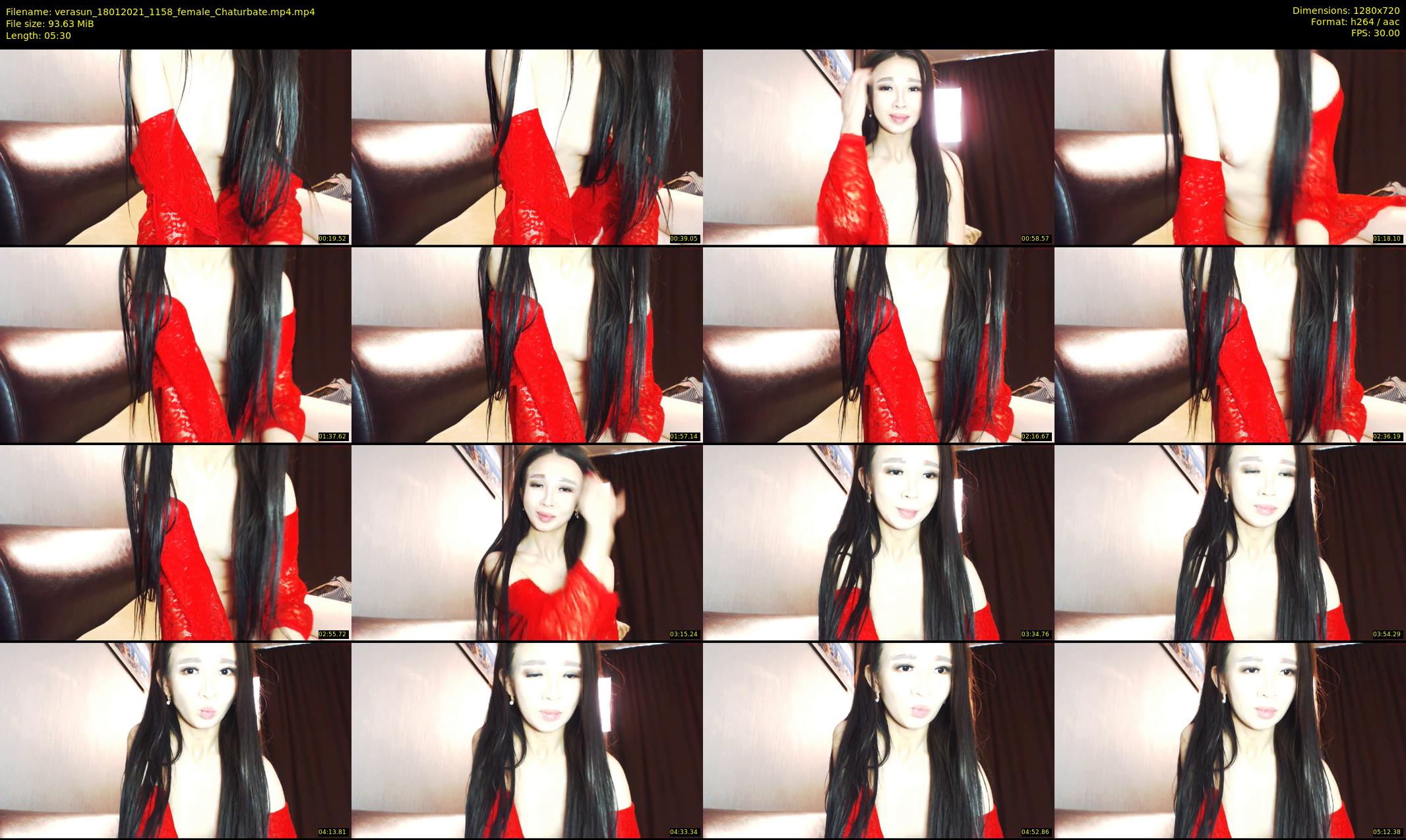 verasun — 6 minute Chaturbate female cam show recording, 720p, Jan 18, 2021