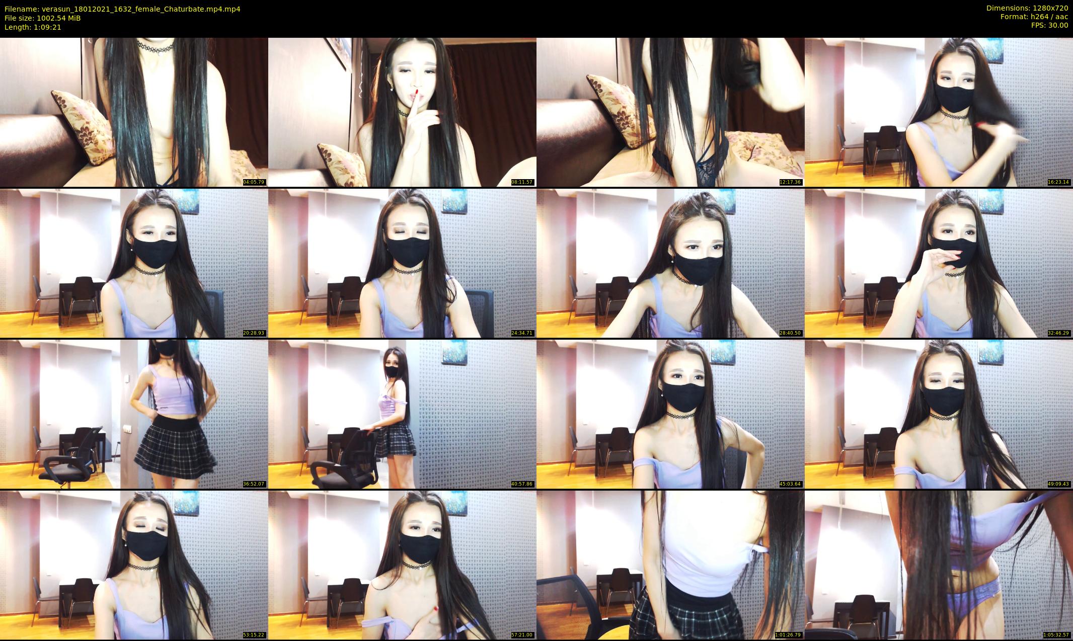 verasun — 70 minute Chaturbate female cam show recording, 720p, Jan 18, 2021