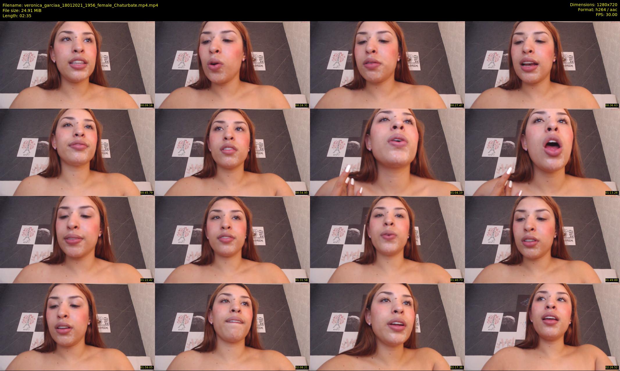 veronica_garciaa — 3 minute Chaturbate female cam show recording, 720p, Jan 18, 2021