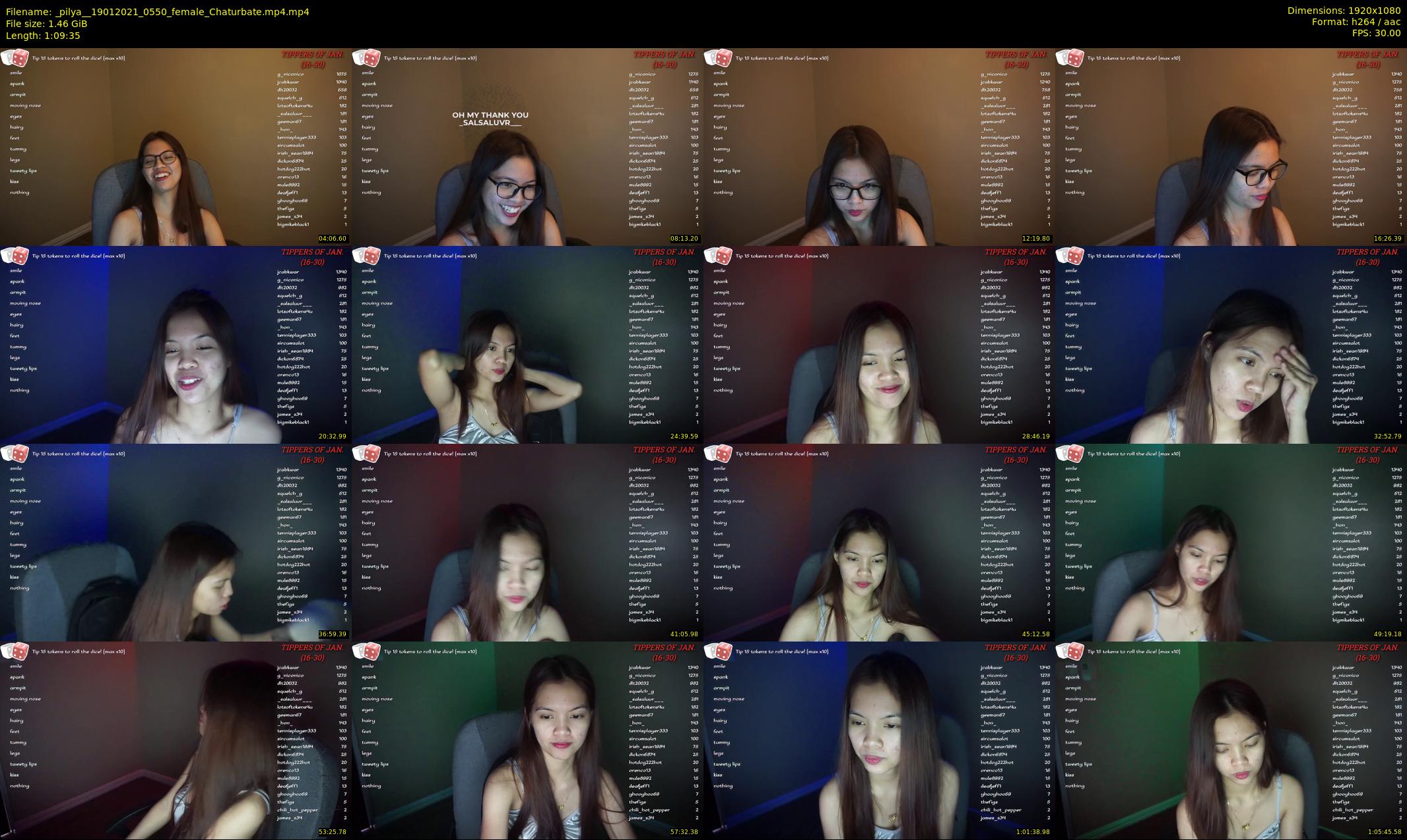 _pilya_ — 70 minute Chaturbate female cam show recording, 1080p, Jan 19, 2021