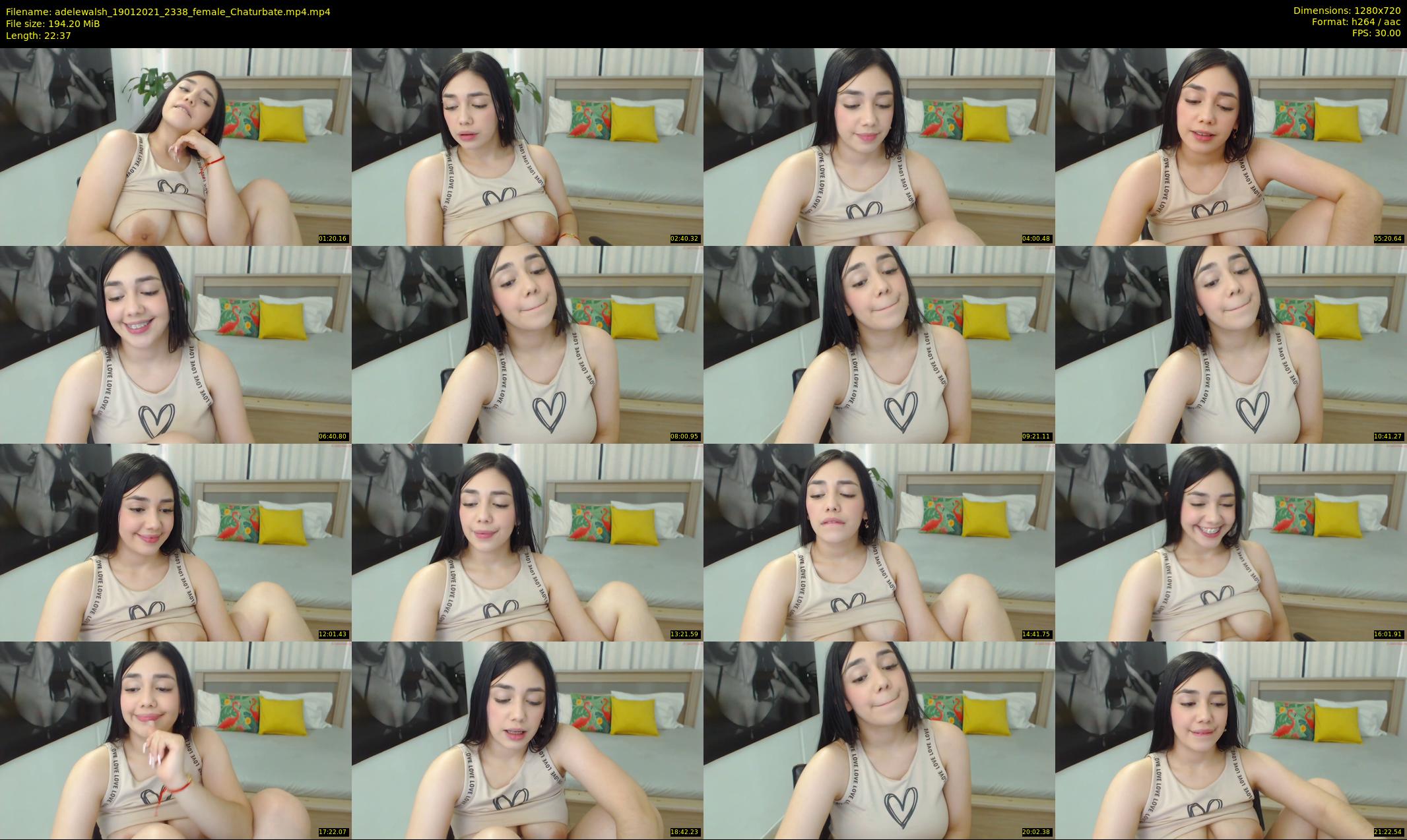 adelewalsh — 23 minute Chaturbate female cam show recording, 720p, Jan 19, 2021