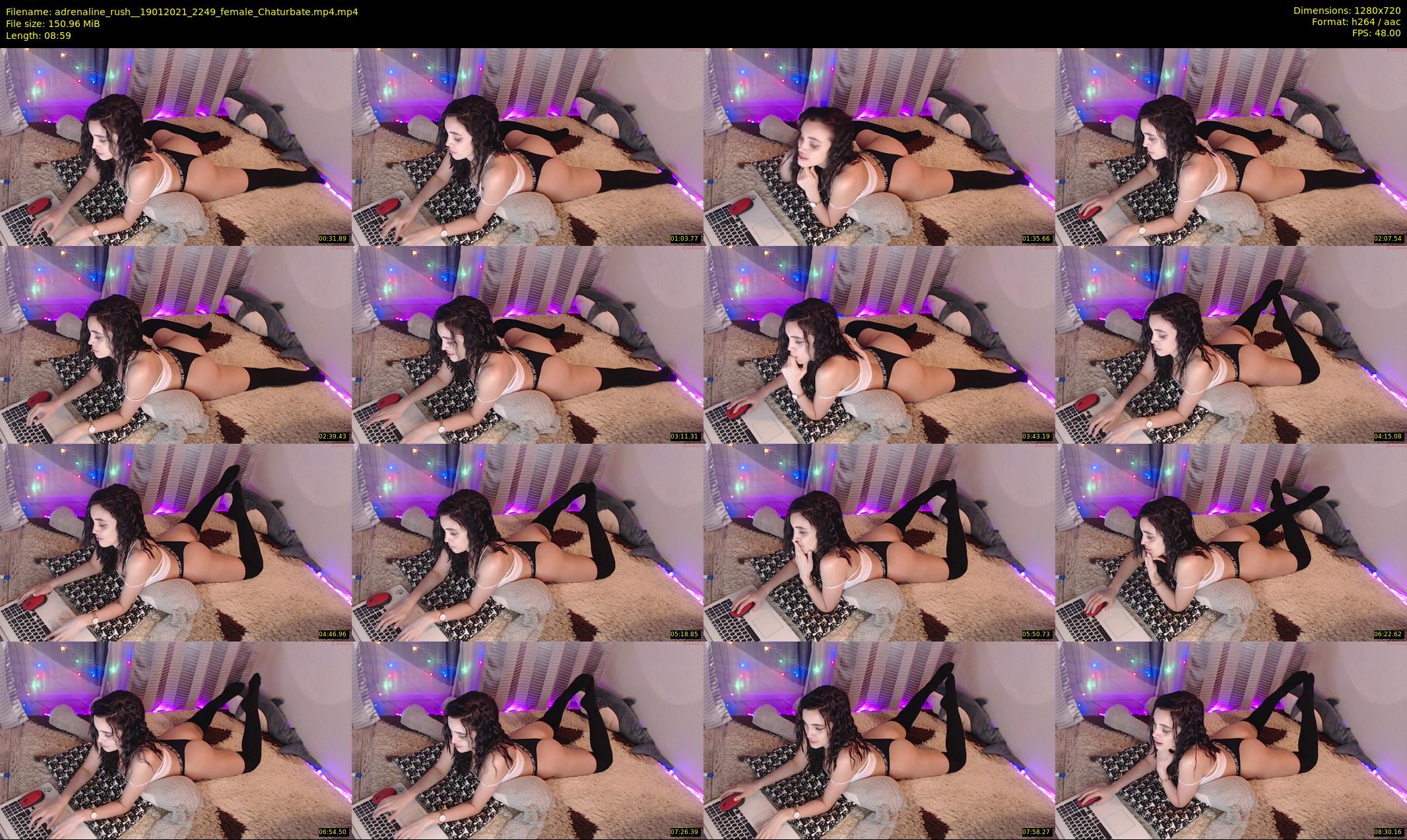 adrenaline_rush_ — 9 minute Chaturbate female cam show recording, 720p, Jan 19, 2021