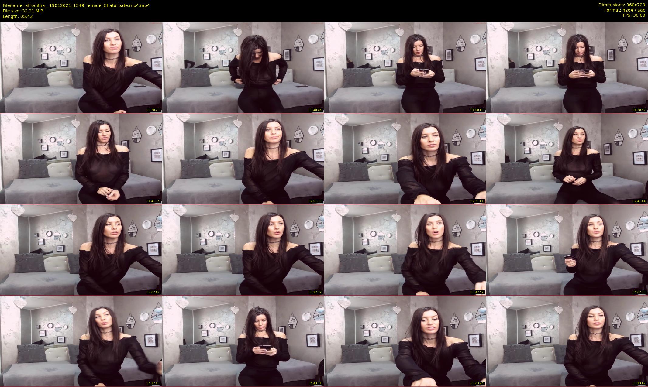 afroditha_ — 6 minute Chaturbate female cam show recording, 720p, Jan 19, 2021