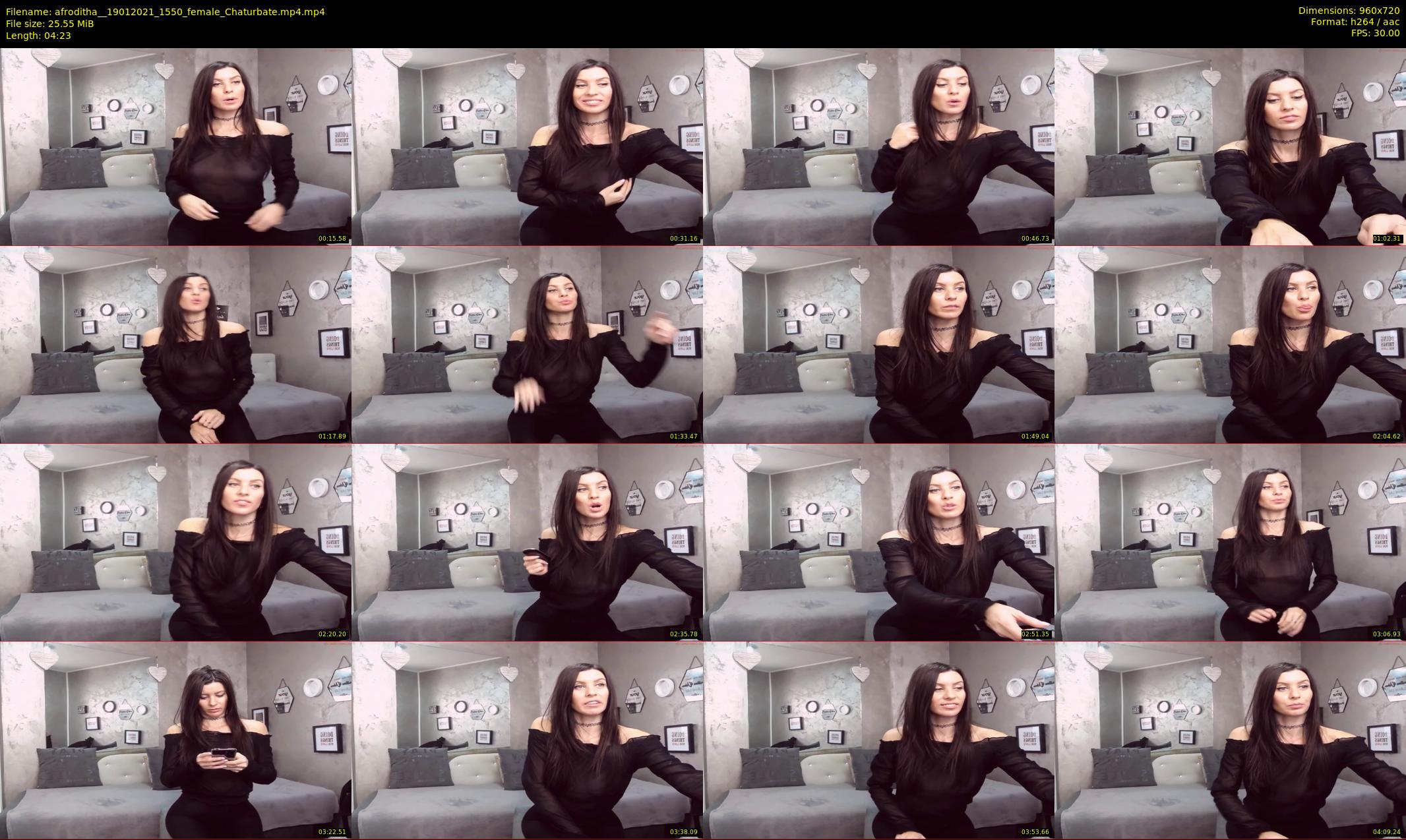 afroditha_ — 5 minute Chaturbate female cam show recording, 720p, Jan 19, 2021