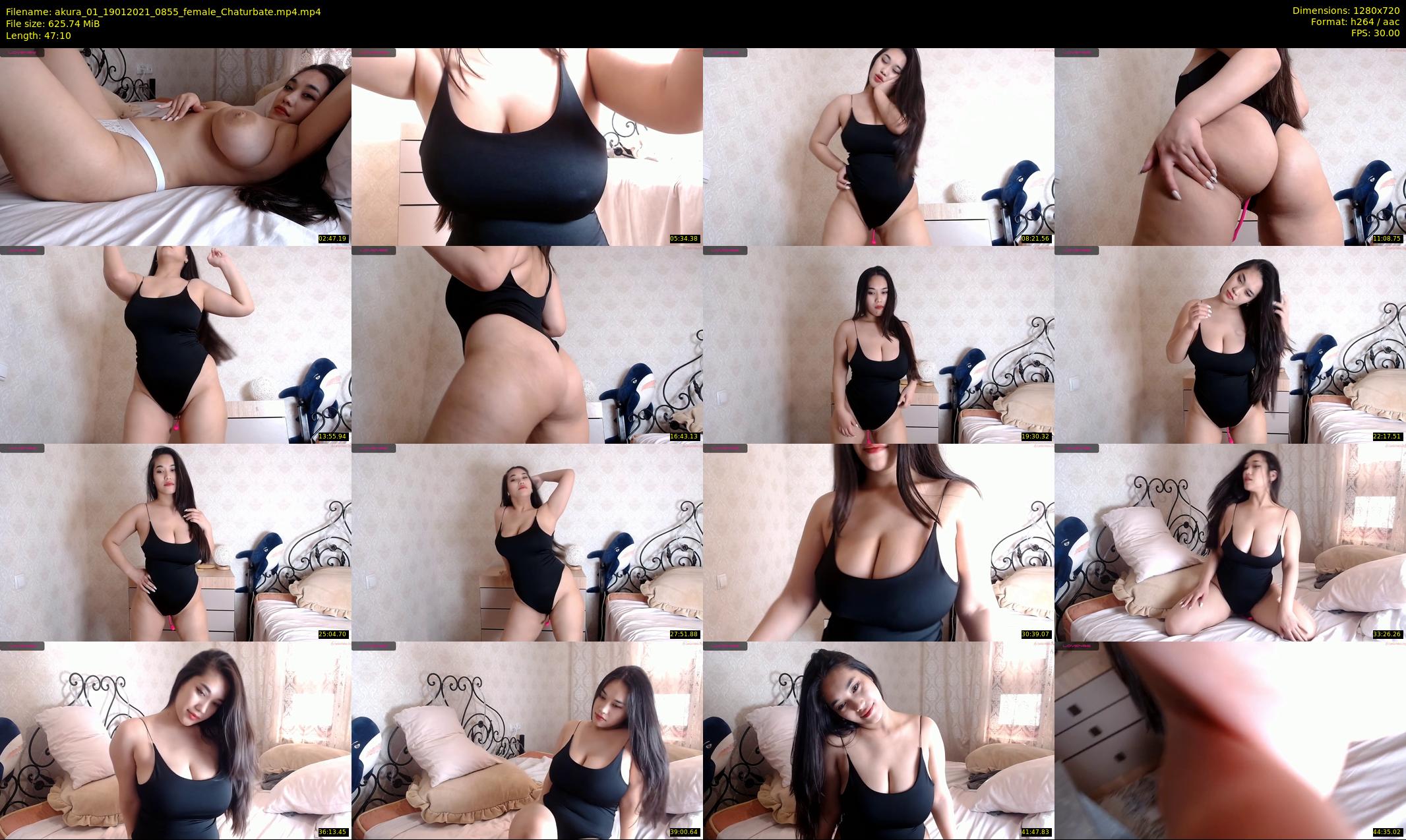 akura_01 — 48 minute Chaturbate female cam show recording, 720p, Jan 19, 2021