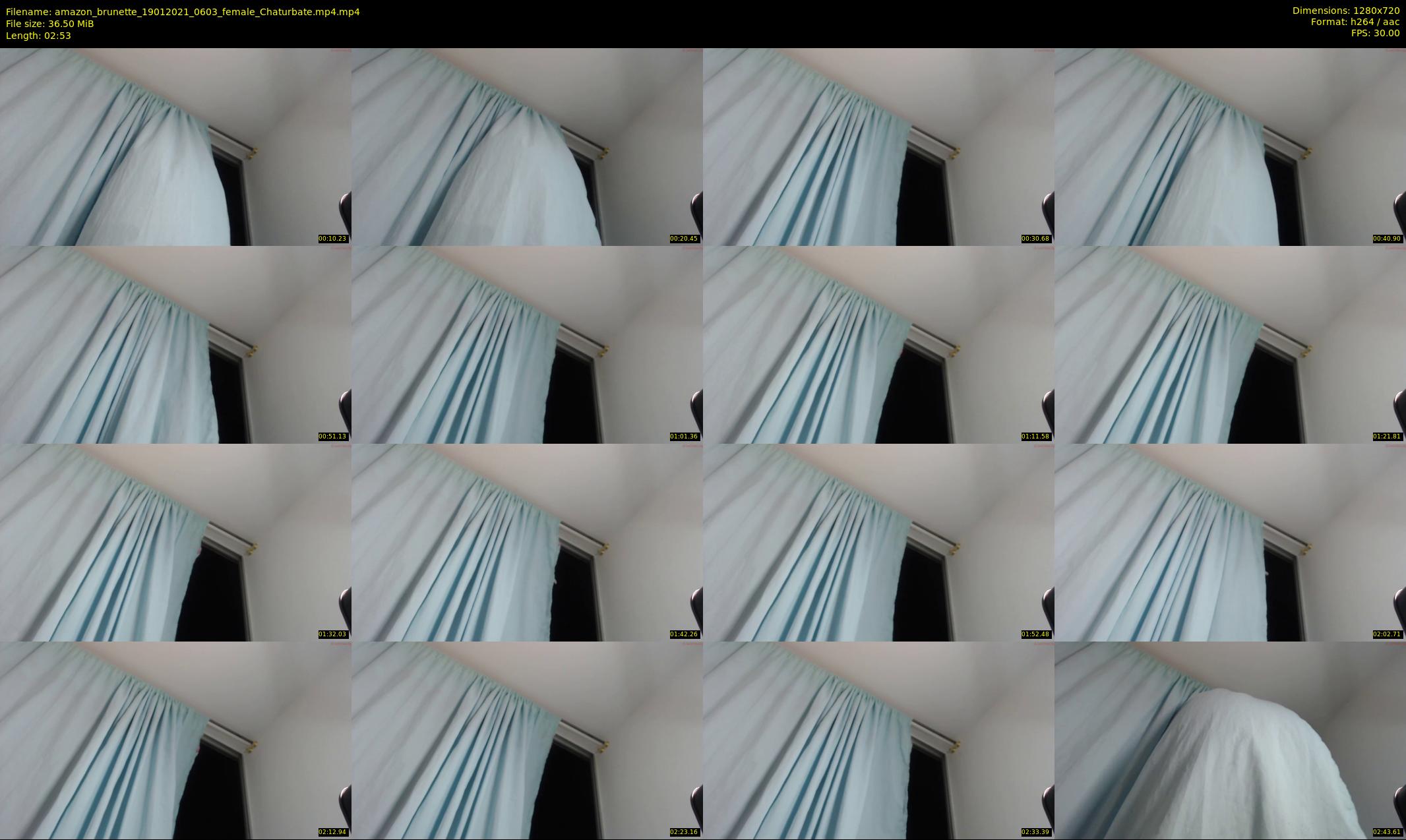 amazon_brunette — 3 minute Chaturbate female cam show recording, 720p, Jan 19, 2021