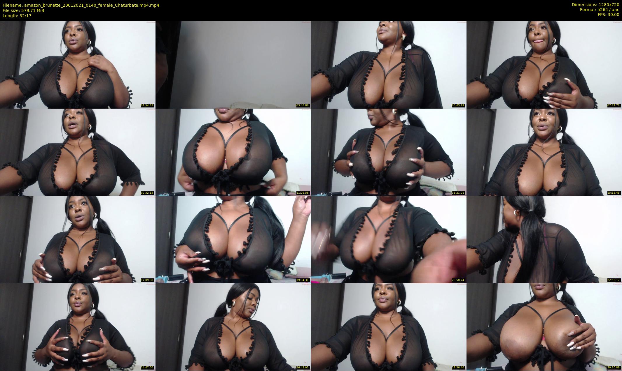 amazon_brunette — 33 minute Chaturbate female cam show recording, 720p, Jan 20, 2021