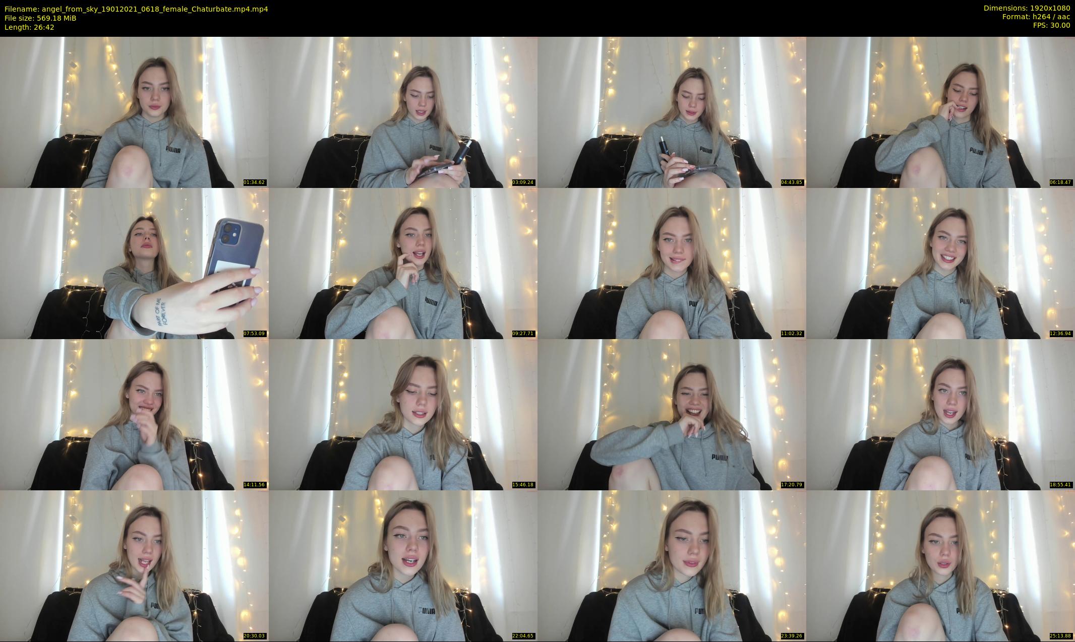 angel_from_sky — 27 minute Chaturbate female cam show recording, 1080p, Jan 19, 2021