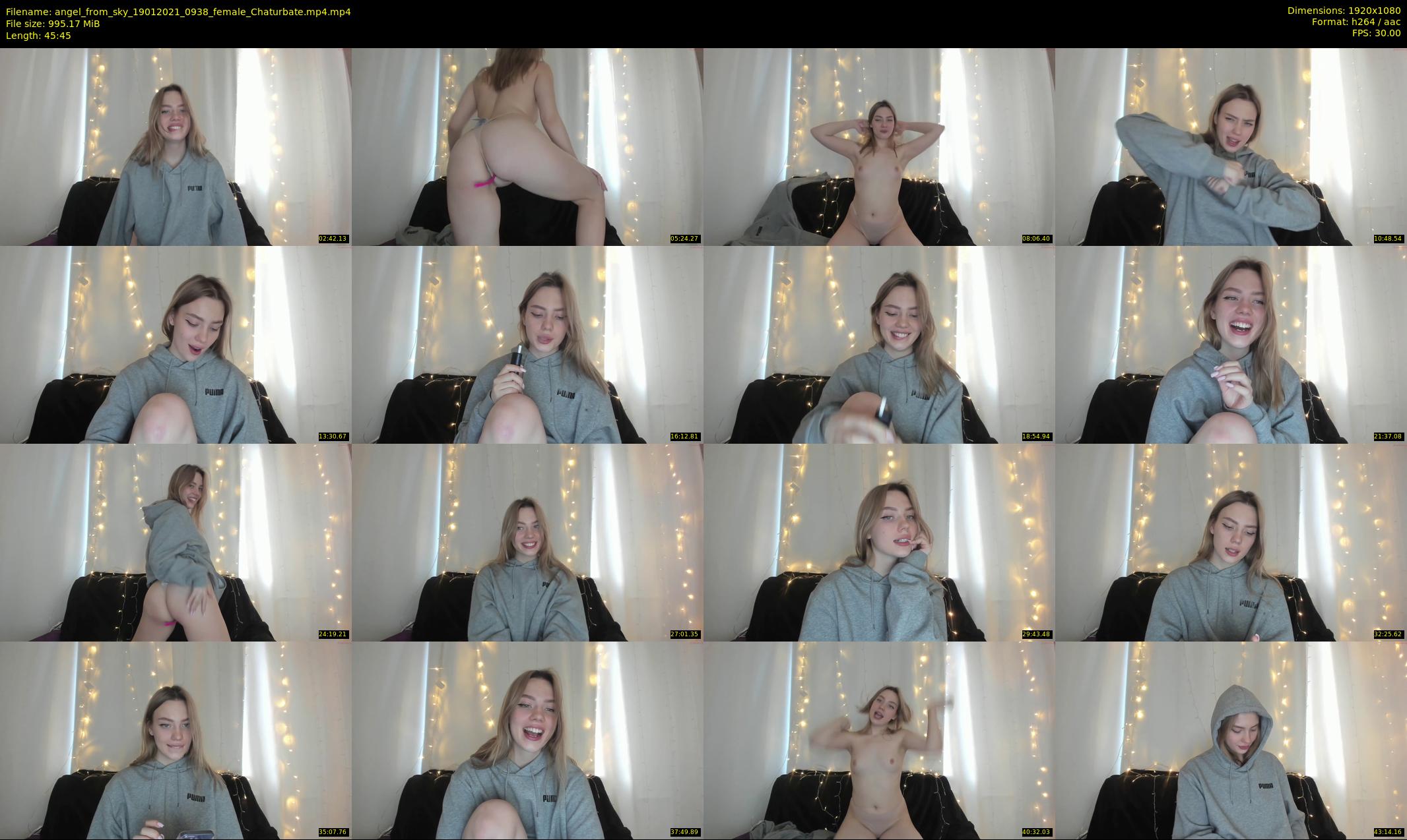 angel_from_sky — 46 minute Chaturbate female cam show recording, 1080p, Jan 19, 2021