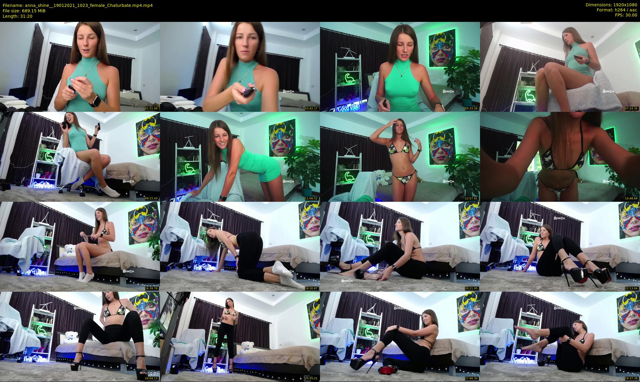 anna_shine_ — 32 minute Chaturbate female cam show recording, 1080p, Jan 19, 2021