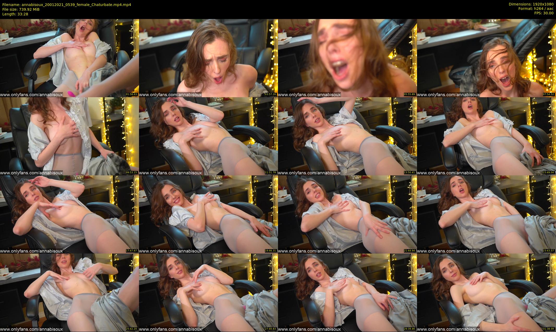 annabisoux — 34 minute Chaturbate female cam show recording, 1080p, Jan 20, 2021