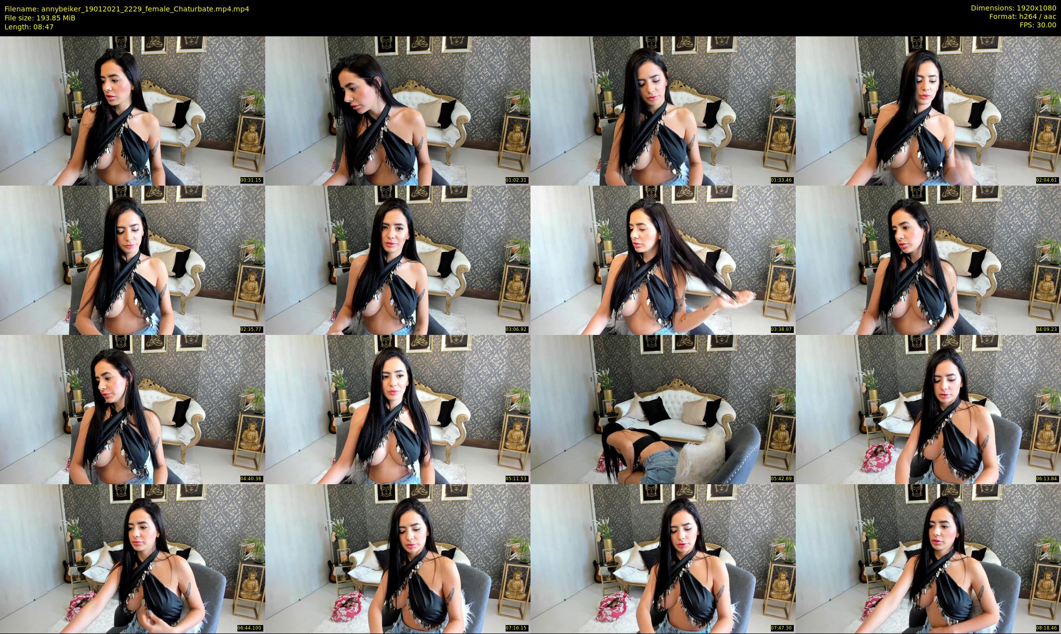 annybeiker — 9 minute Chaturbate female cam show recording, 1080p, Jan 19, 2021
