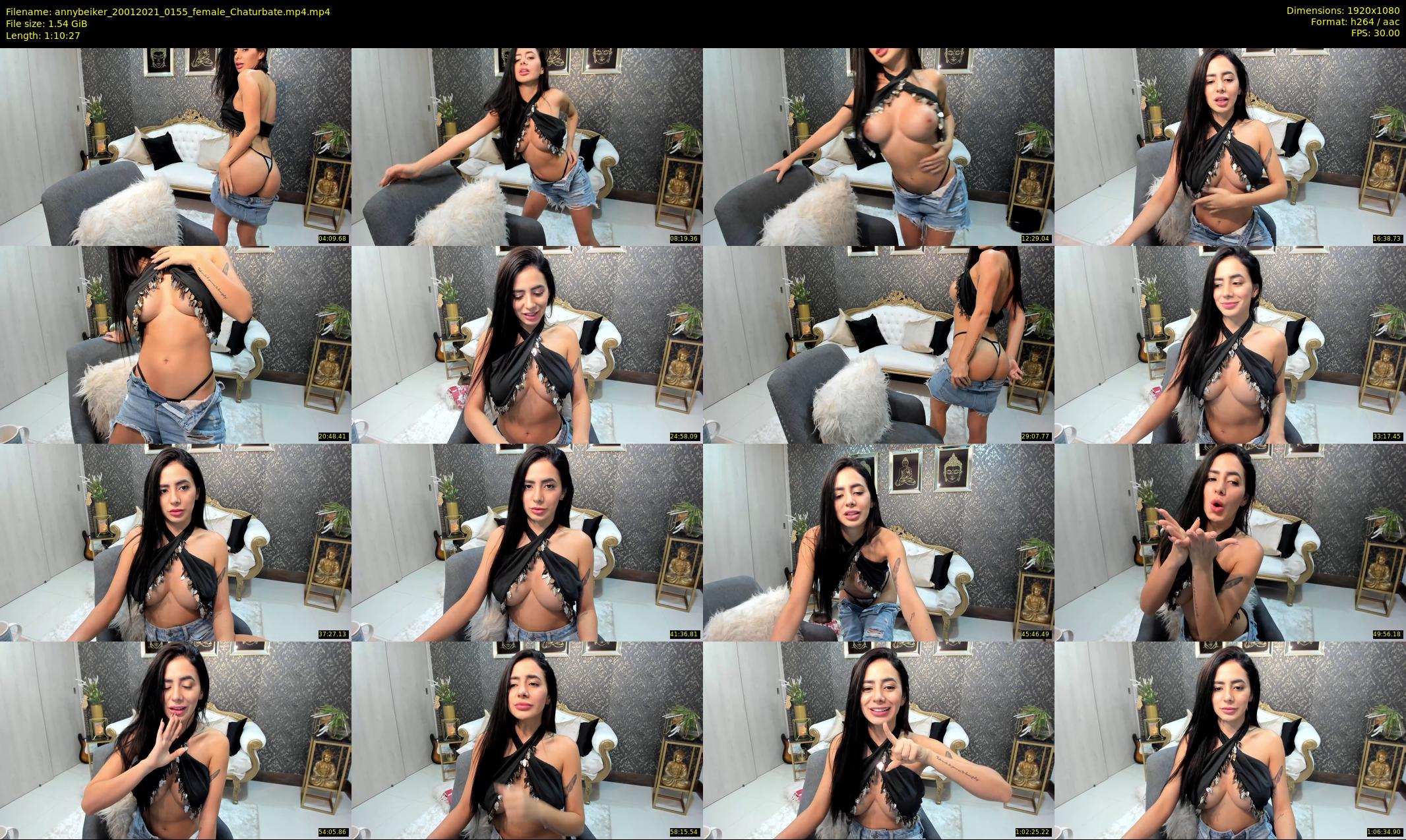 annybeiker — 71 minute Chaturbate female cam show recording, 1080p, Jan 20, 2021