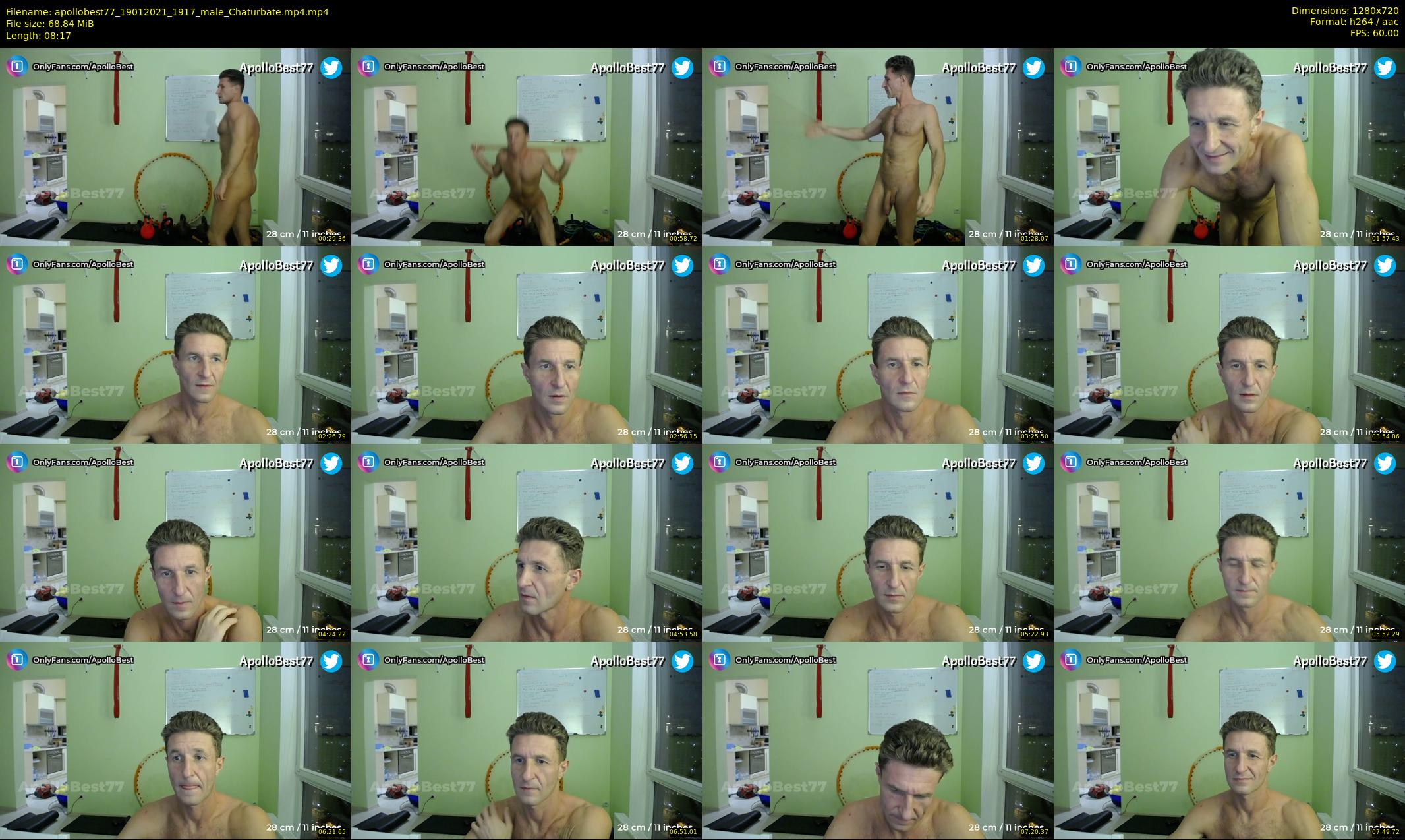 apollobest77 — 9 minute Chaturbate male cam show recording, 720p, Jan 19, 2021