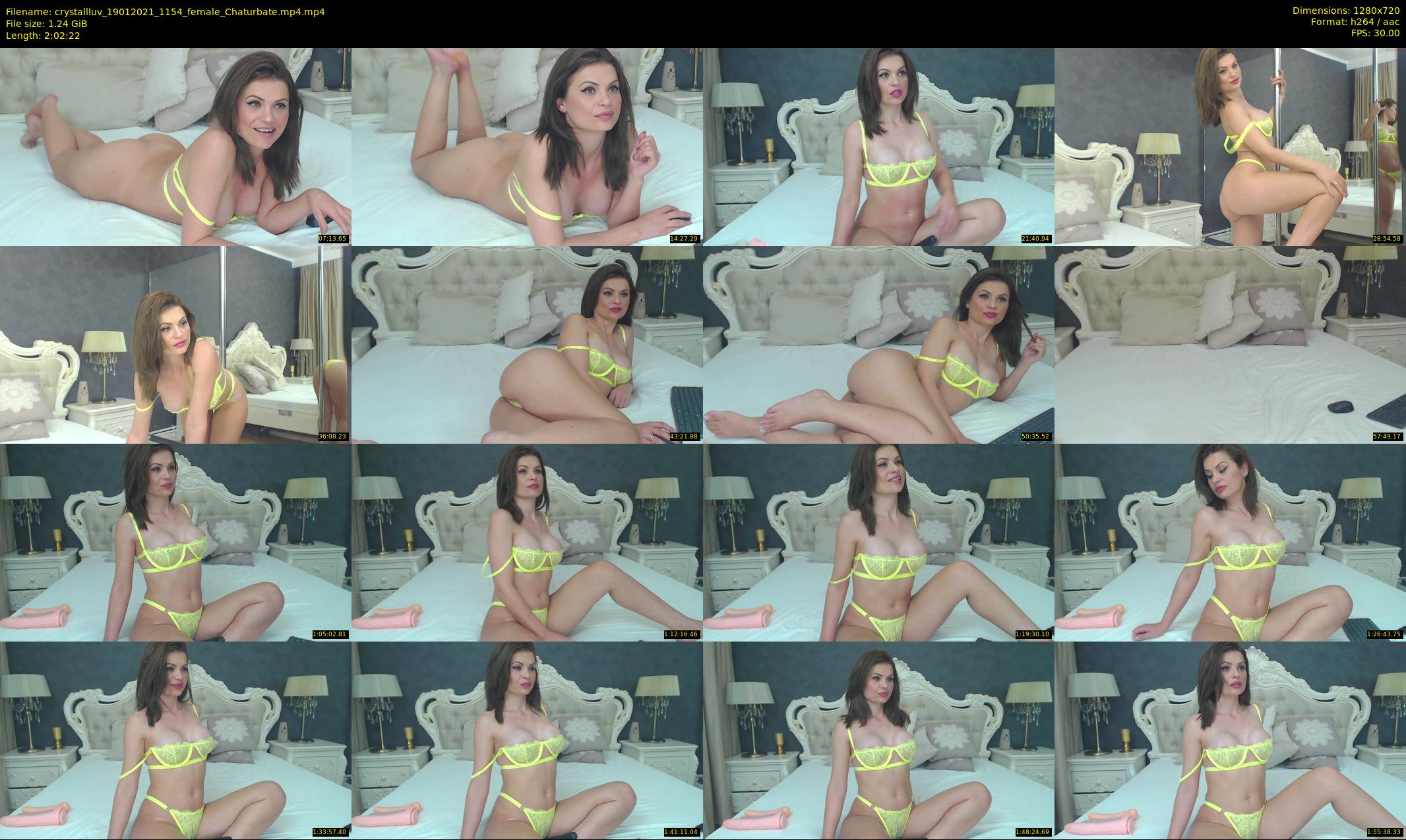 crystallluv — 123 minute Chaturbate female cam show recording, 720p, Jan 19, 2021
