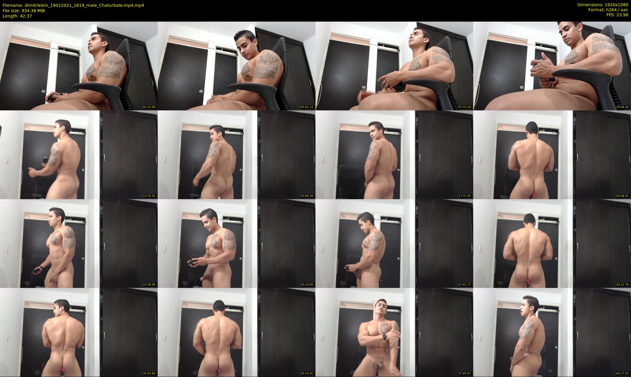 dimitriklein — 43 minute Chaturbate male cam show recording, 1080p, Jan 19, 2021