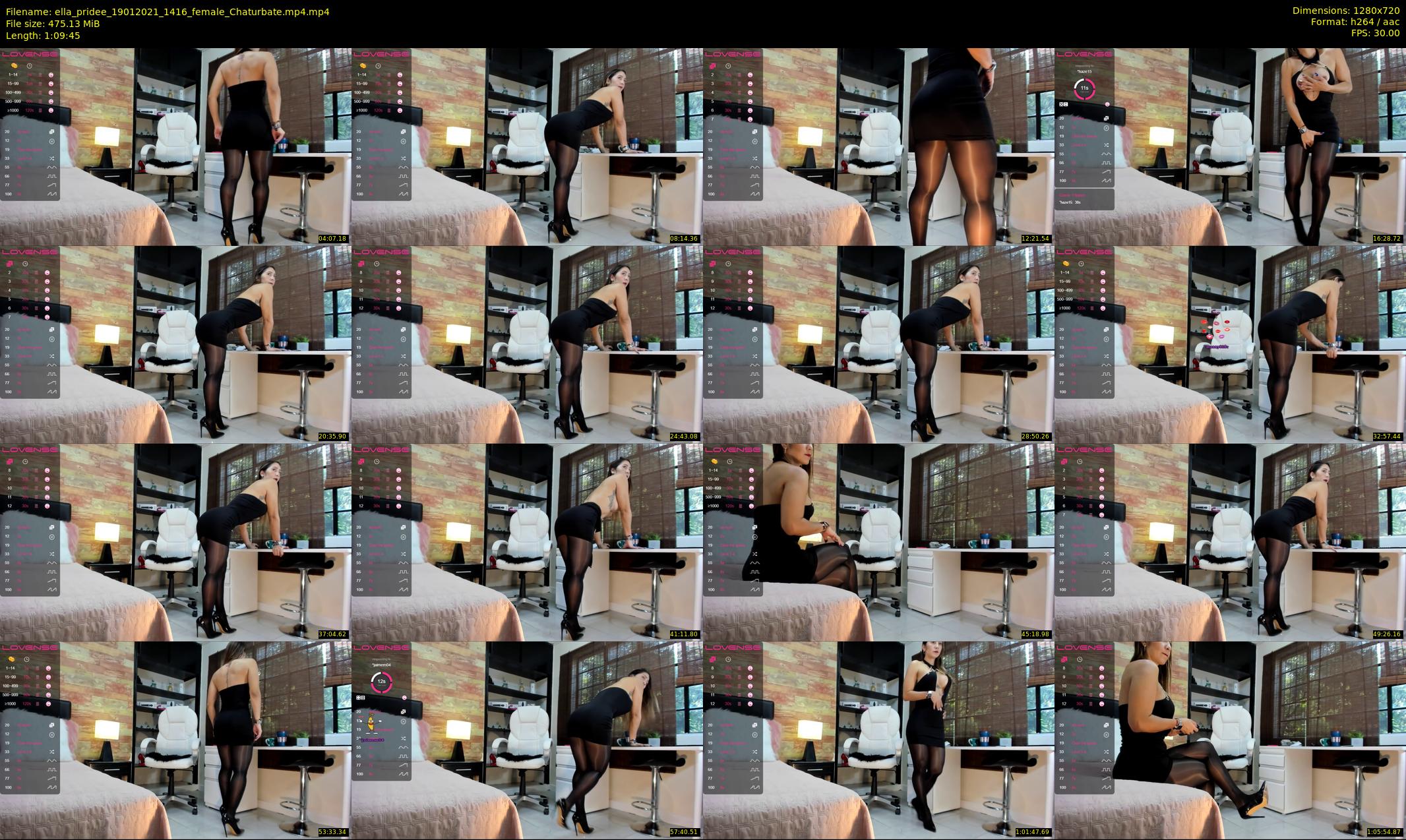 ella_pridee — 70 minute Chaturbate female cam show recording, 720p, Jan 19, 2021