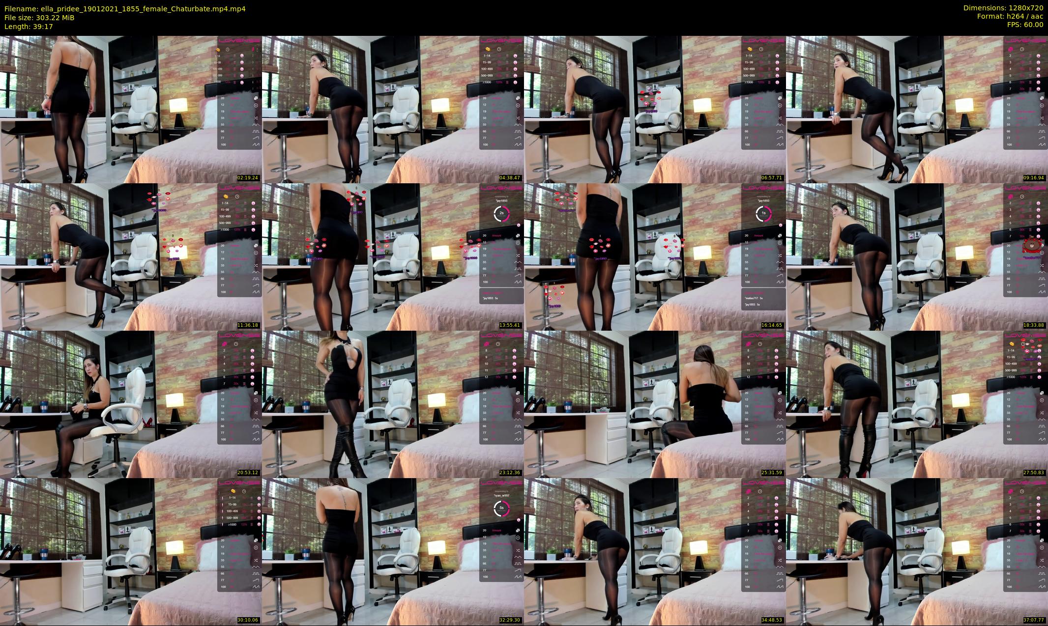 ella_pridee — 40 minute Chaturbate female cam show recording, 720p, Jan 19, 2021