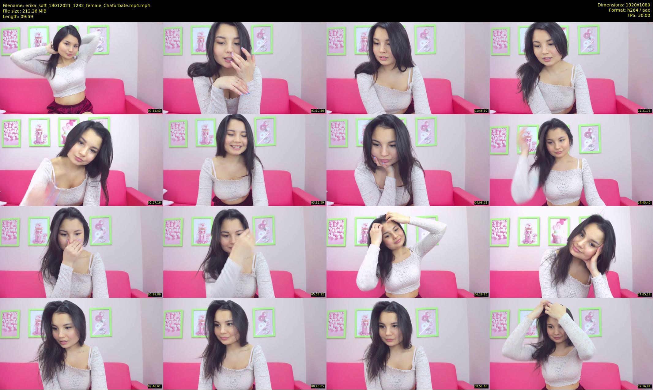 erika_soft — 10 minute Chaturbate female cam show recording, 1080p, Jan 19, 2021