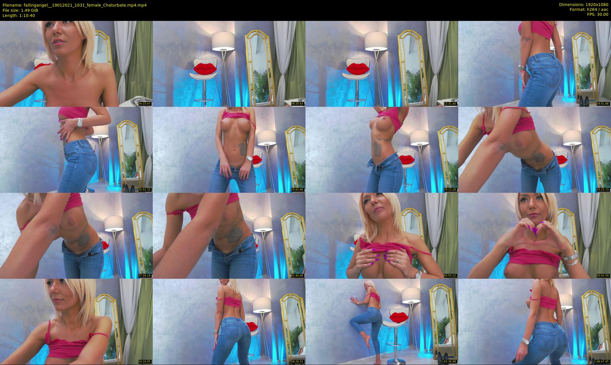fallingangel_ — 71 minute Chaturbate female cam show recording, 1080p, Jan 19, 2021