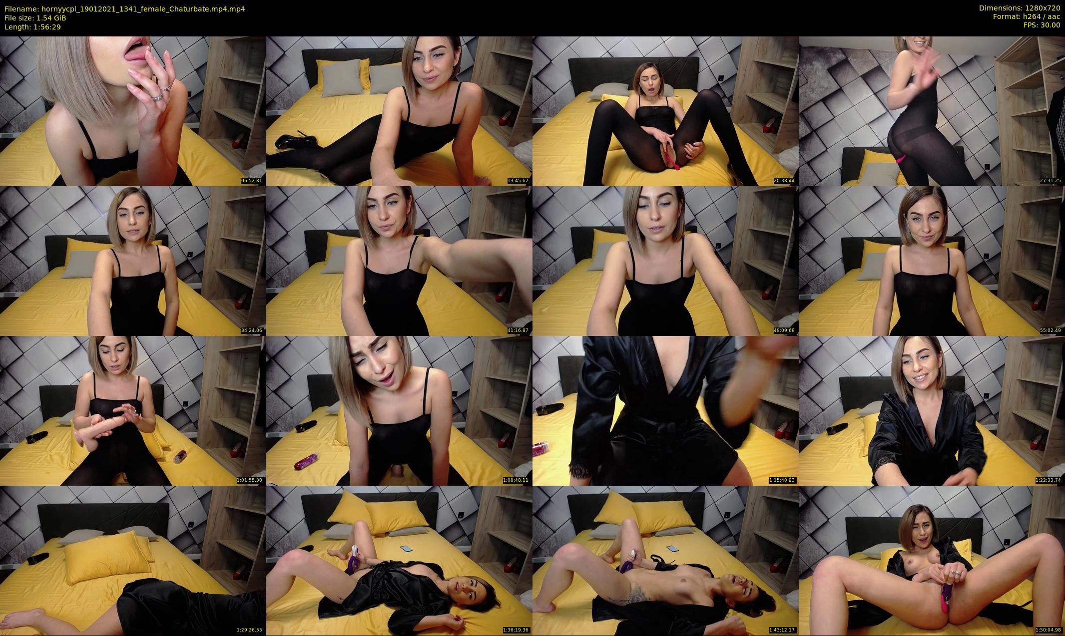 hornyycpl — 117 minute Chaturbate couple cam show recording, 720p, Jan 19, 2021